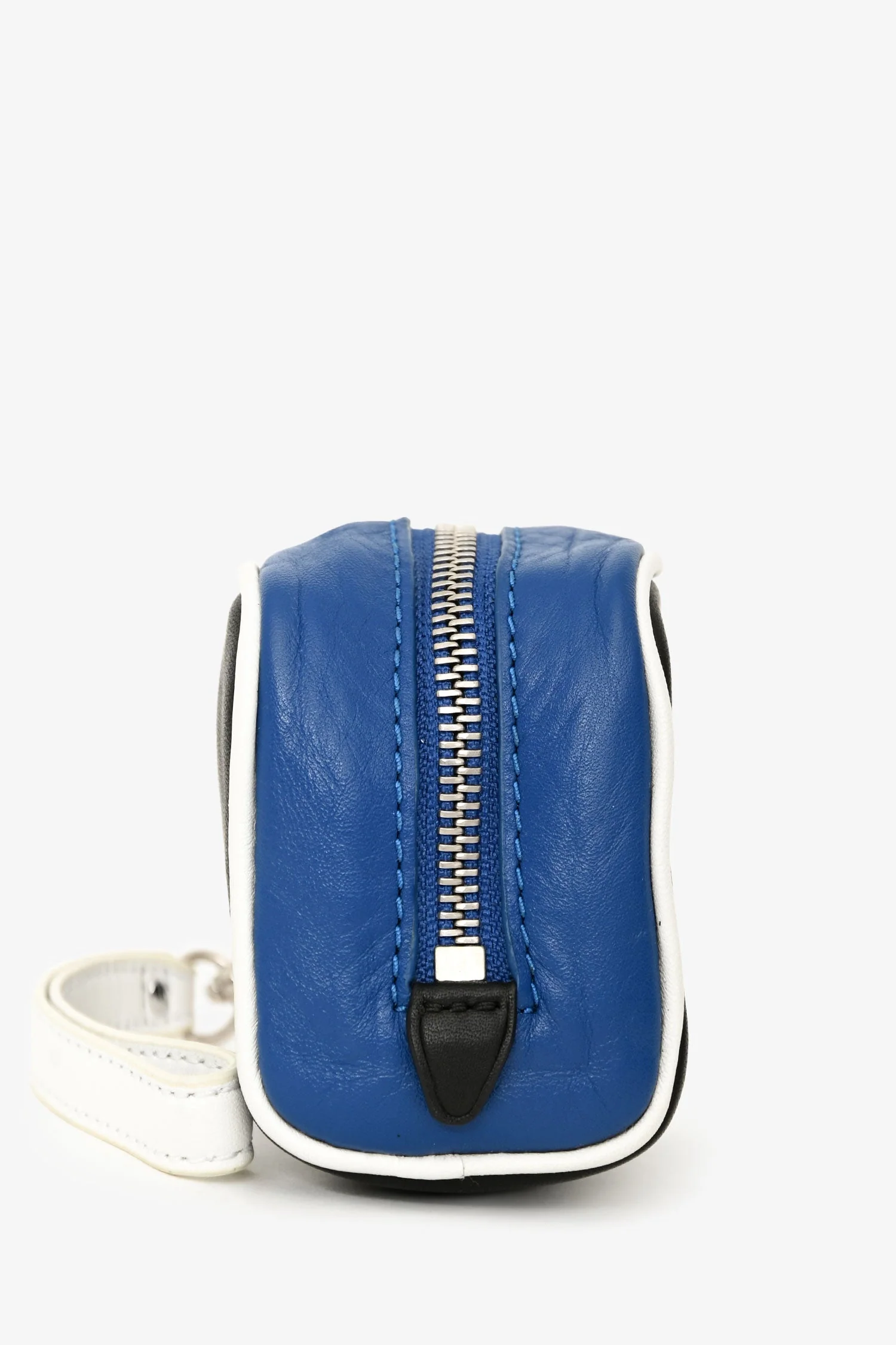 3.1 Phillip Lim Black/Blue Leather Coin Pouch - Image 3