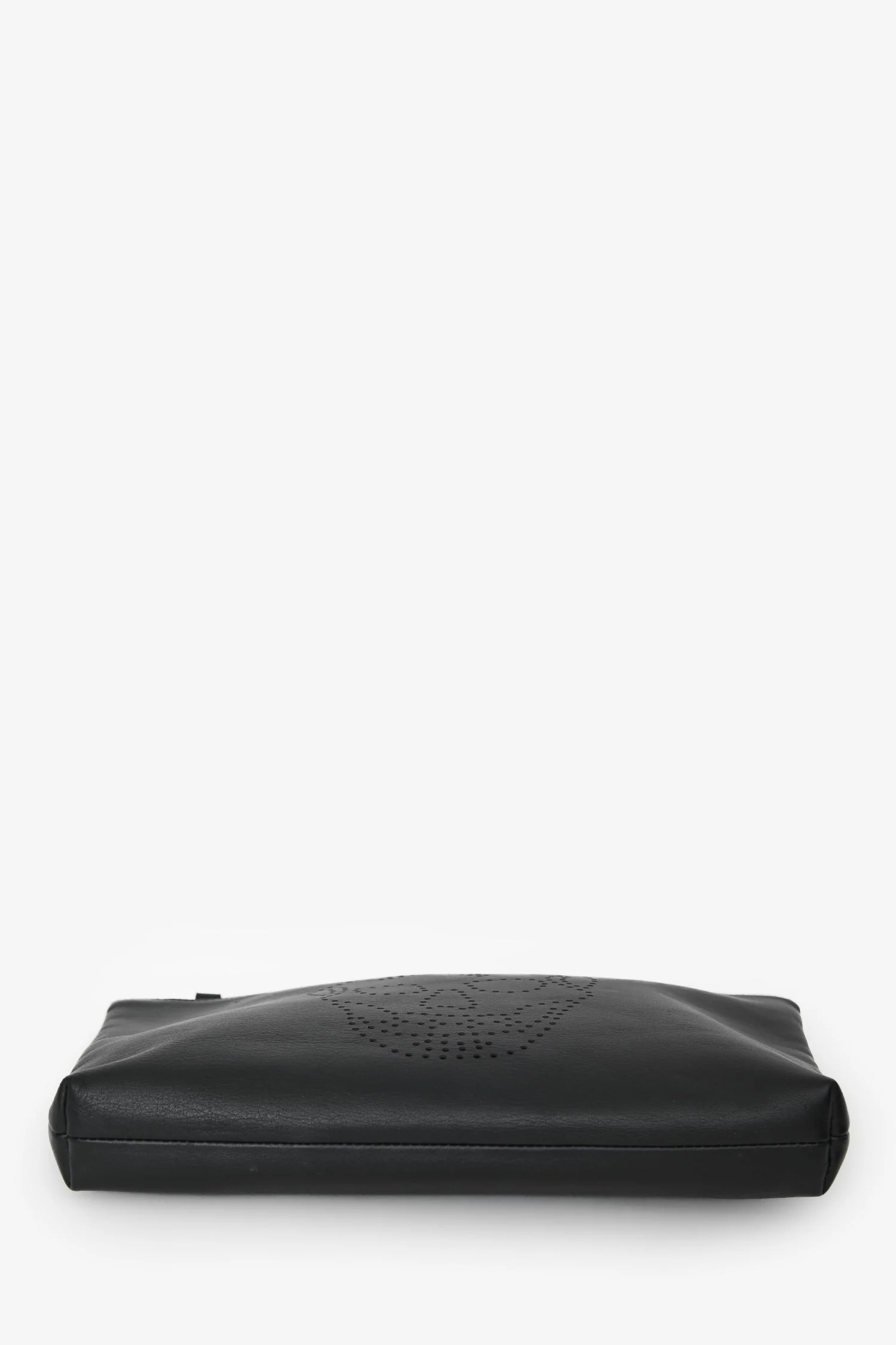 Alexander McQueen Black Leather Skull Clutch - Image 5
