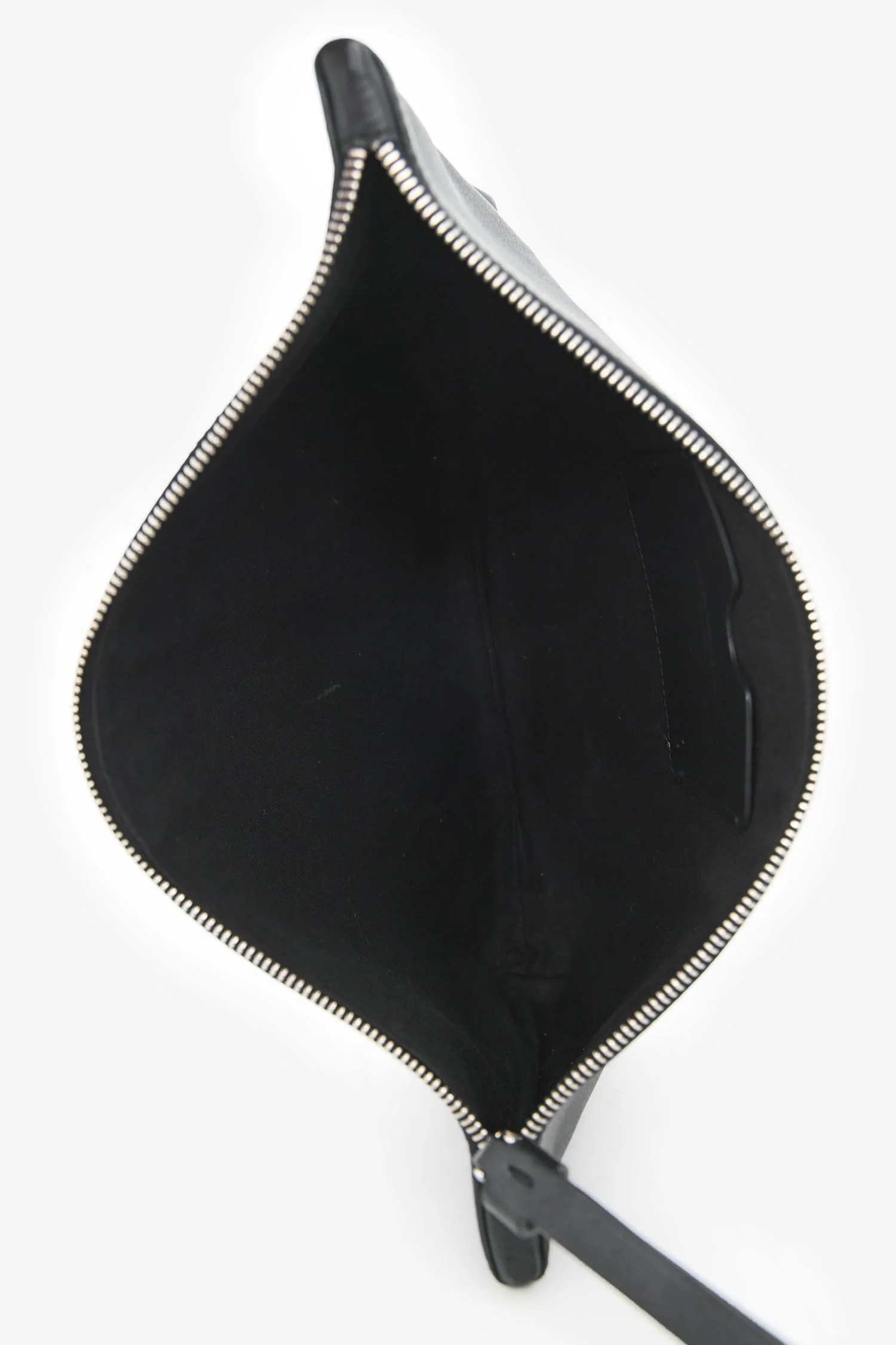 Alexander McQueen Black Leather Skull Clutch - Image 6