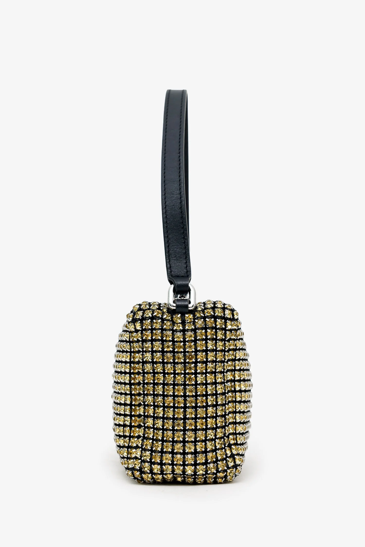 Alexander Wang Black/Crystal Mini Top Handle - Image 3