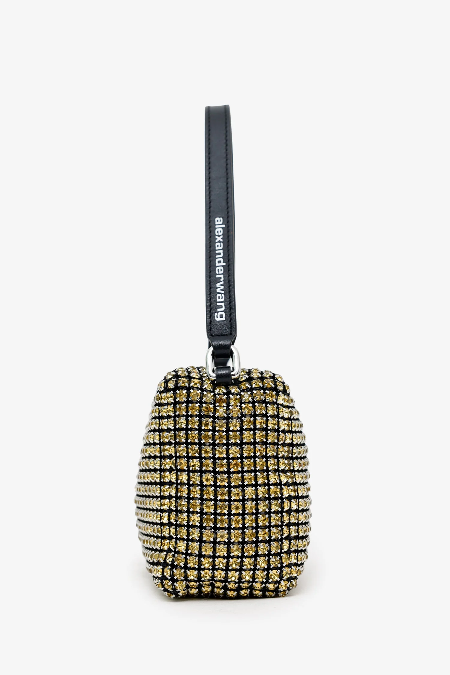 Alexander Wang Black/Crystal Mini Top Handle - Image 4