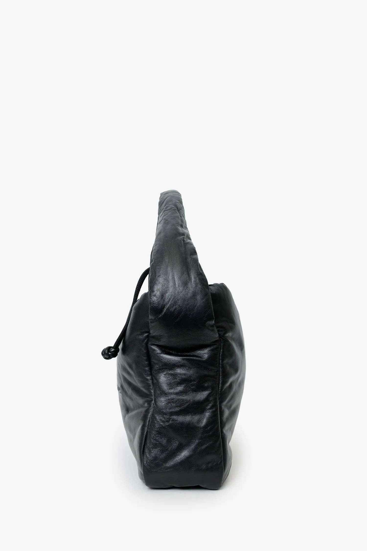 Alexander Wang Black Leather Ryan Puff Shoulder Bag - Image 4