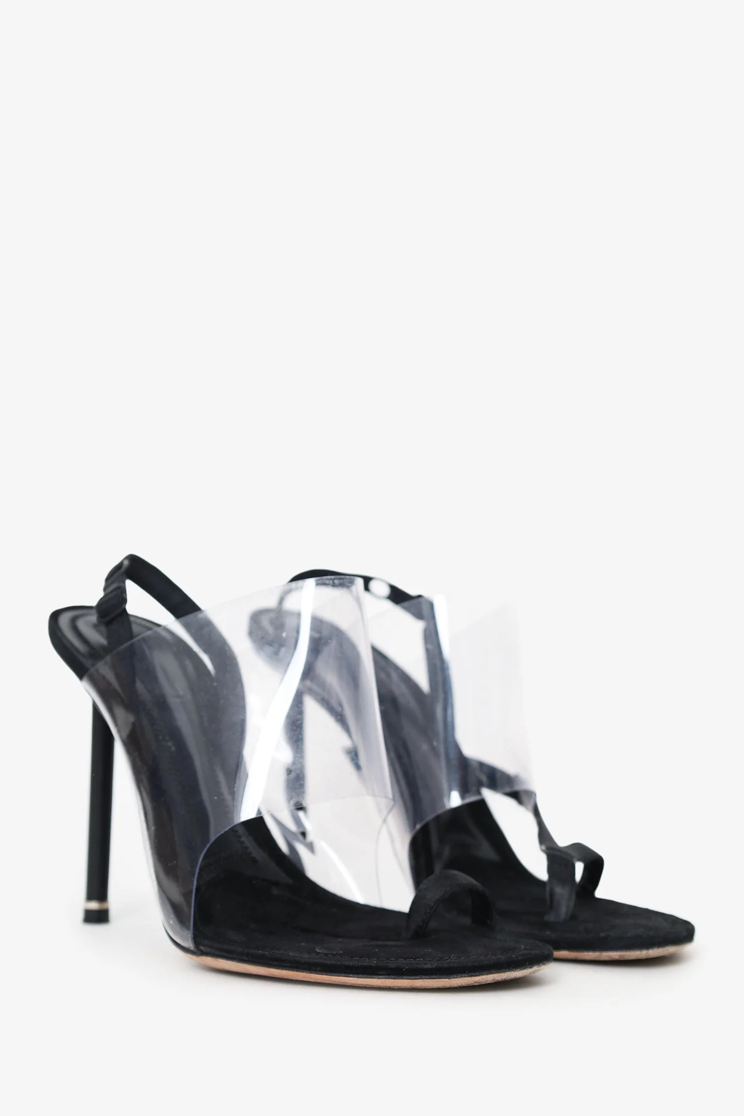 Alexander Wang Black Suede 'Marlow' Heels Size 36.5 - Image 2