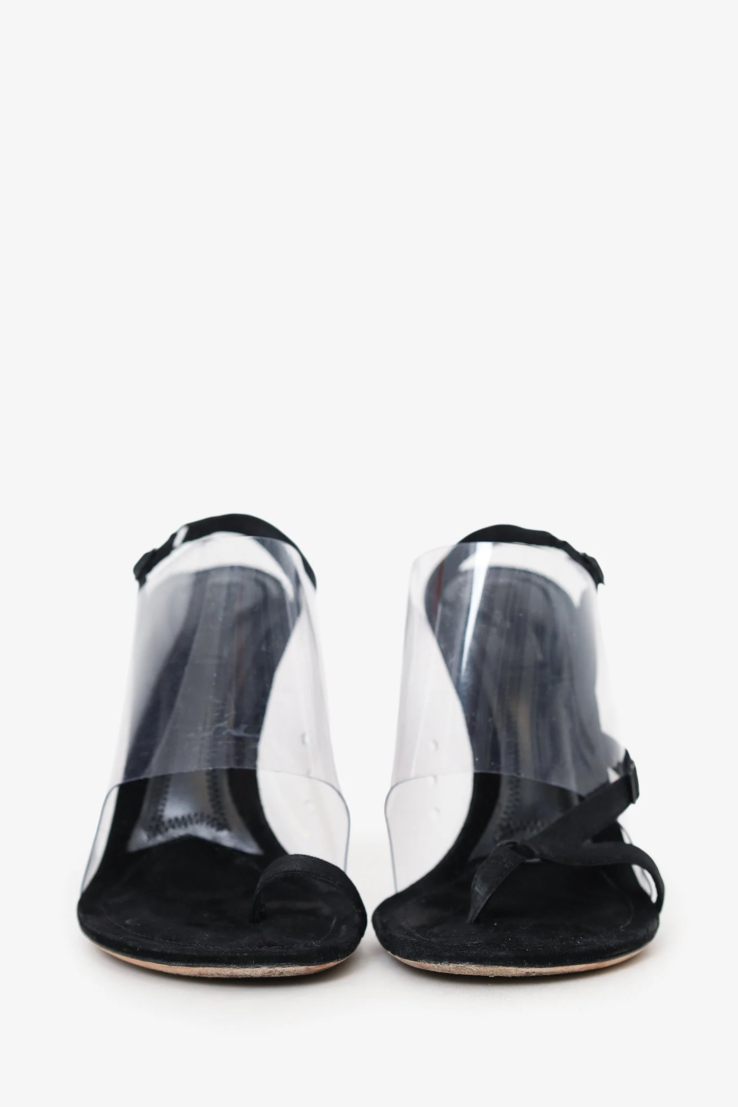 Alexander Wang Black Suede 'Marlow' Heels Size 36.5 - Image 3