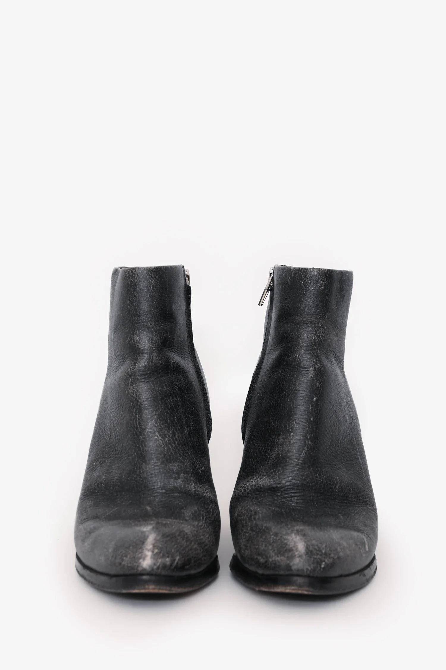 Alexander Wang Black/White Gabi Boots Size 39.5 - Image 3