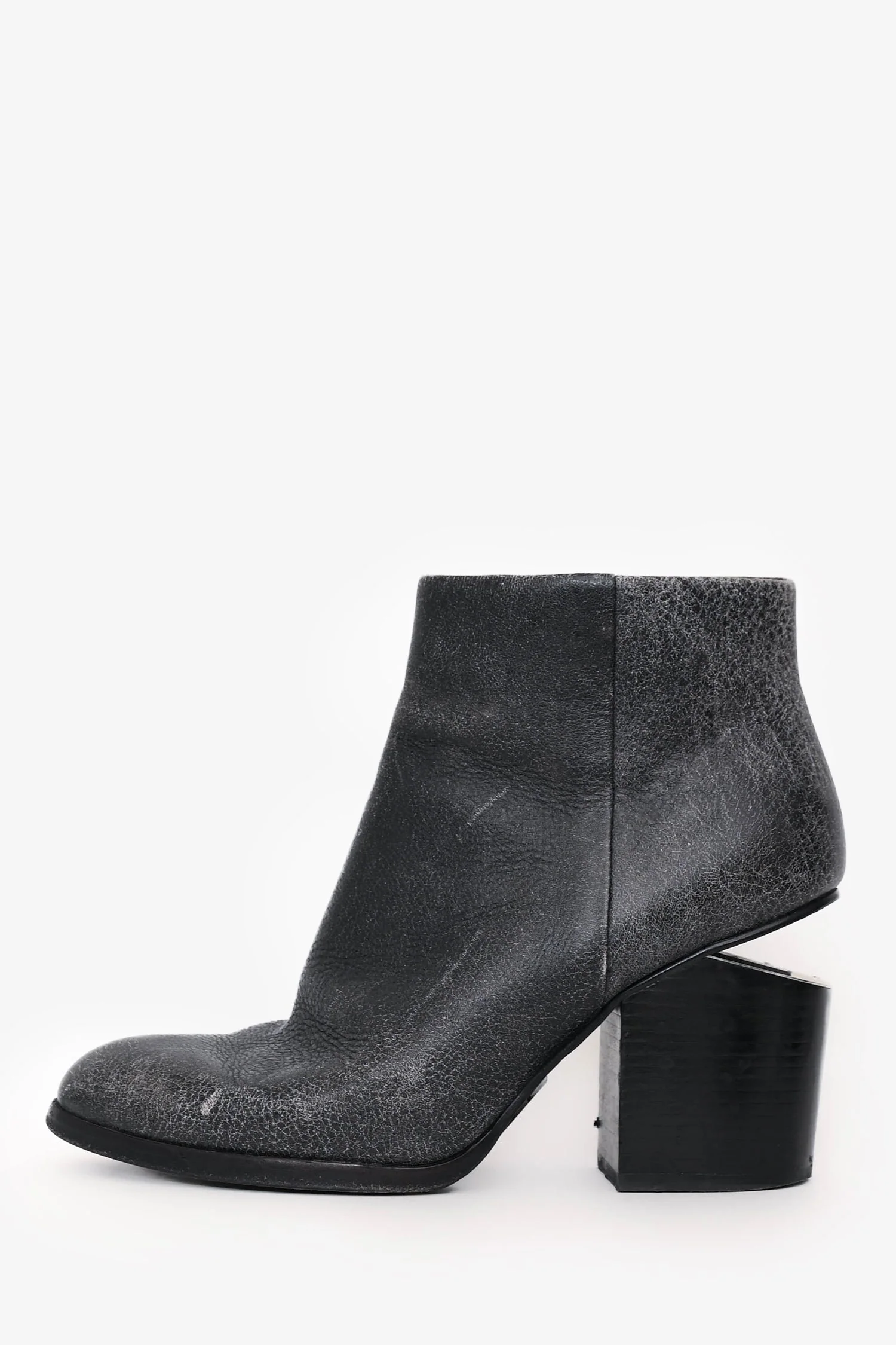 Alexander Wang Black/White Gabi Boots Size 39.5 - Image 5