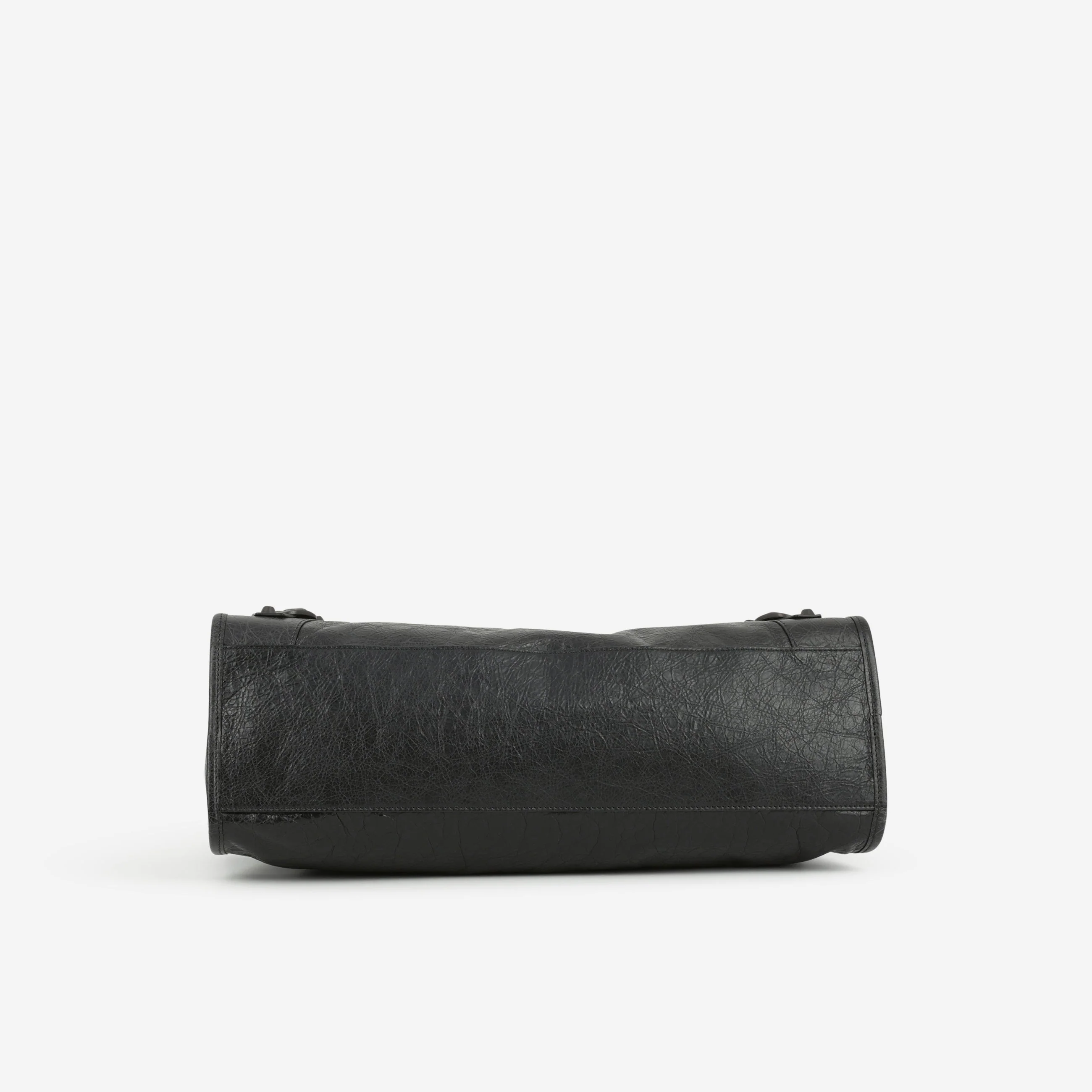 Balenciaga Medium Le City Bag - Black Crumpled Lambskin | Black Hardware - Image 4