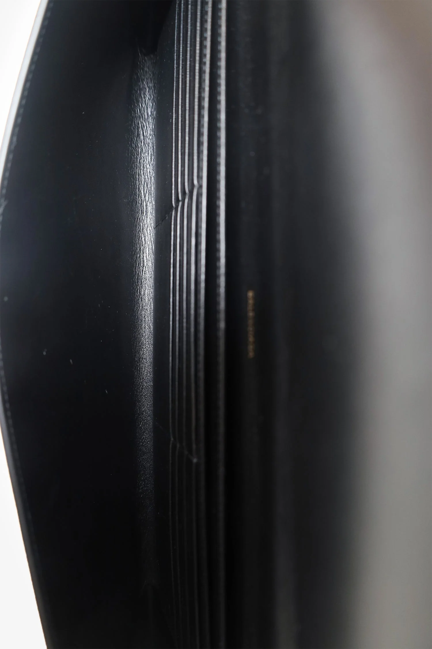 Balenciaga Black Envelope Clutch With Chain - Image 8