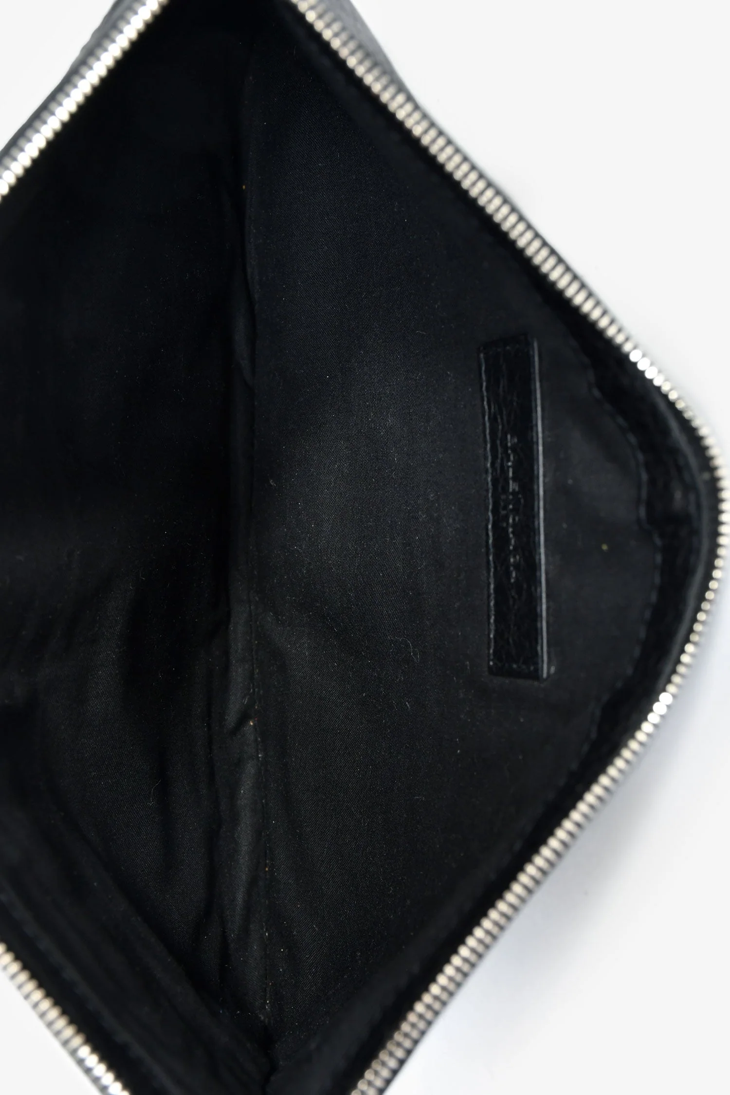 Balenciaga Black Leather Classic City Large Pouch - Image 6