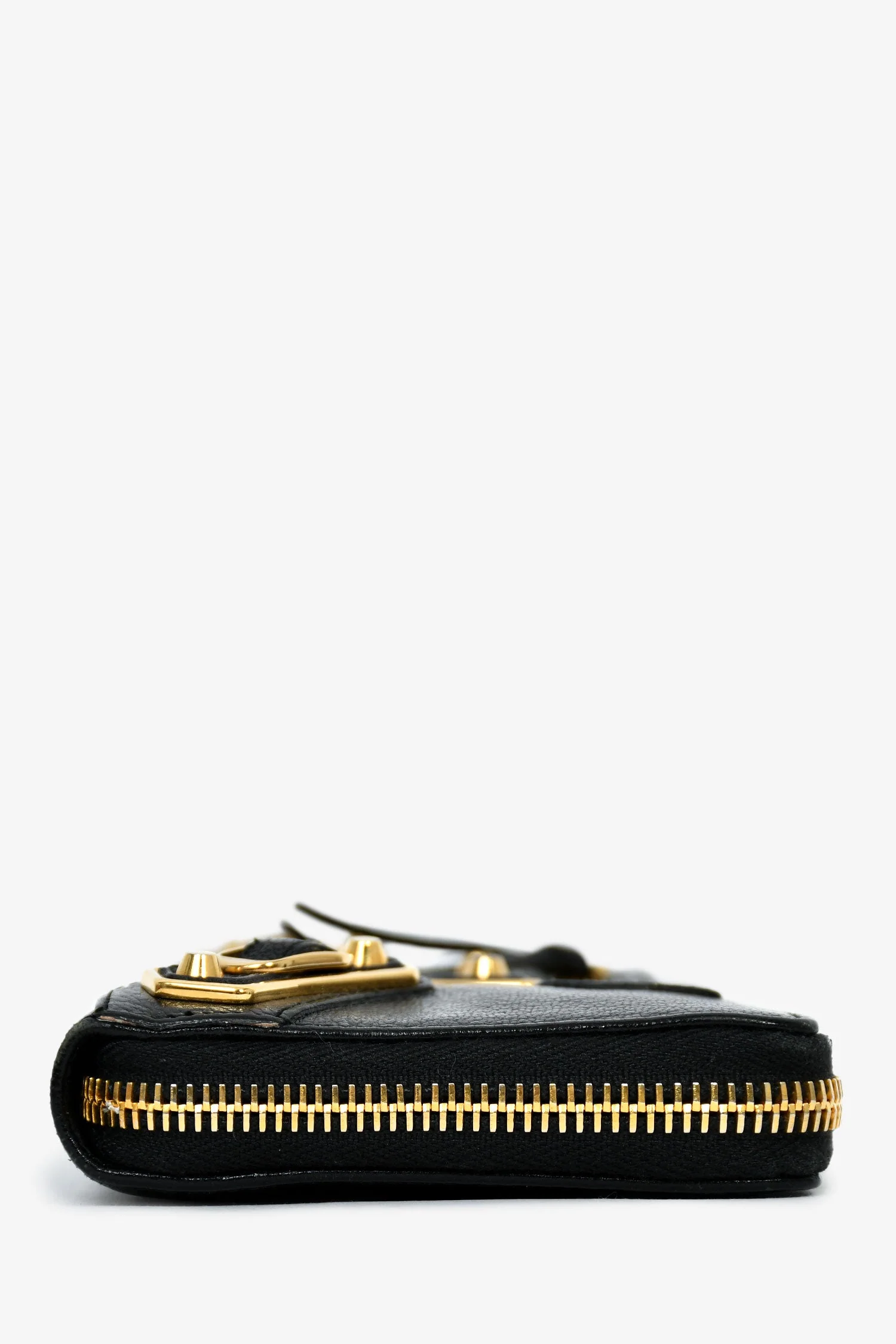 Balenciaga Black Leather Continental Wallet - Image 3