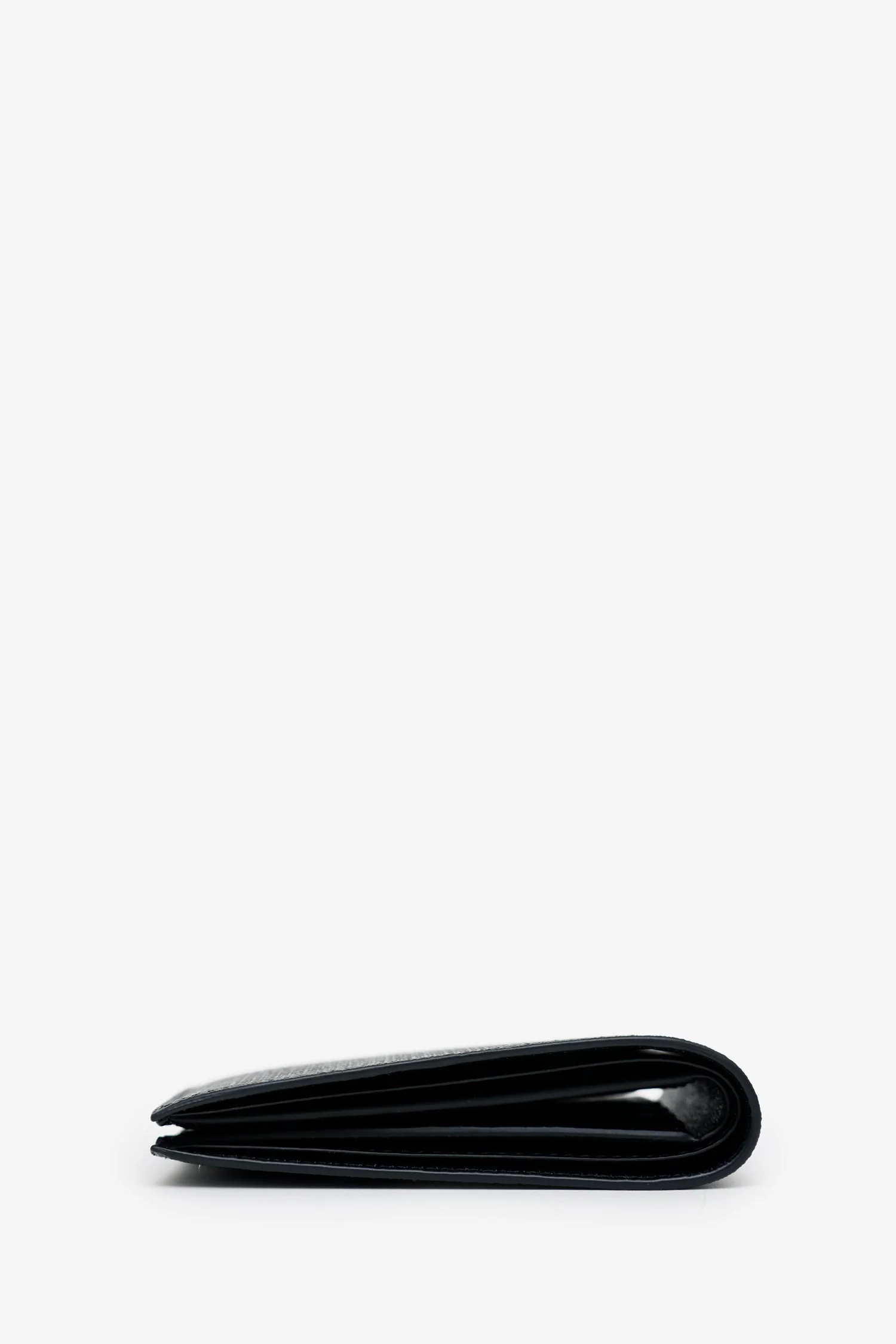 Balenciaga Black Logo-Print Cross Billfold Wallet - Image 4