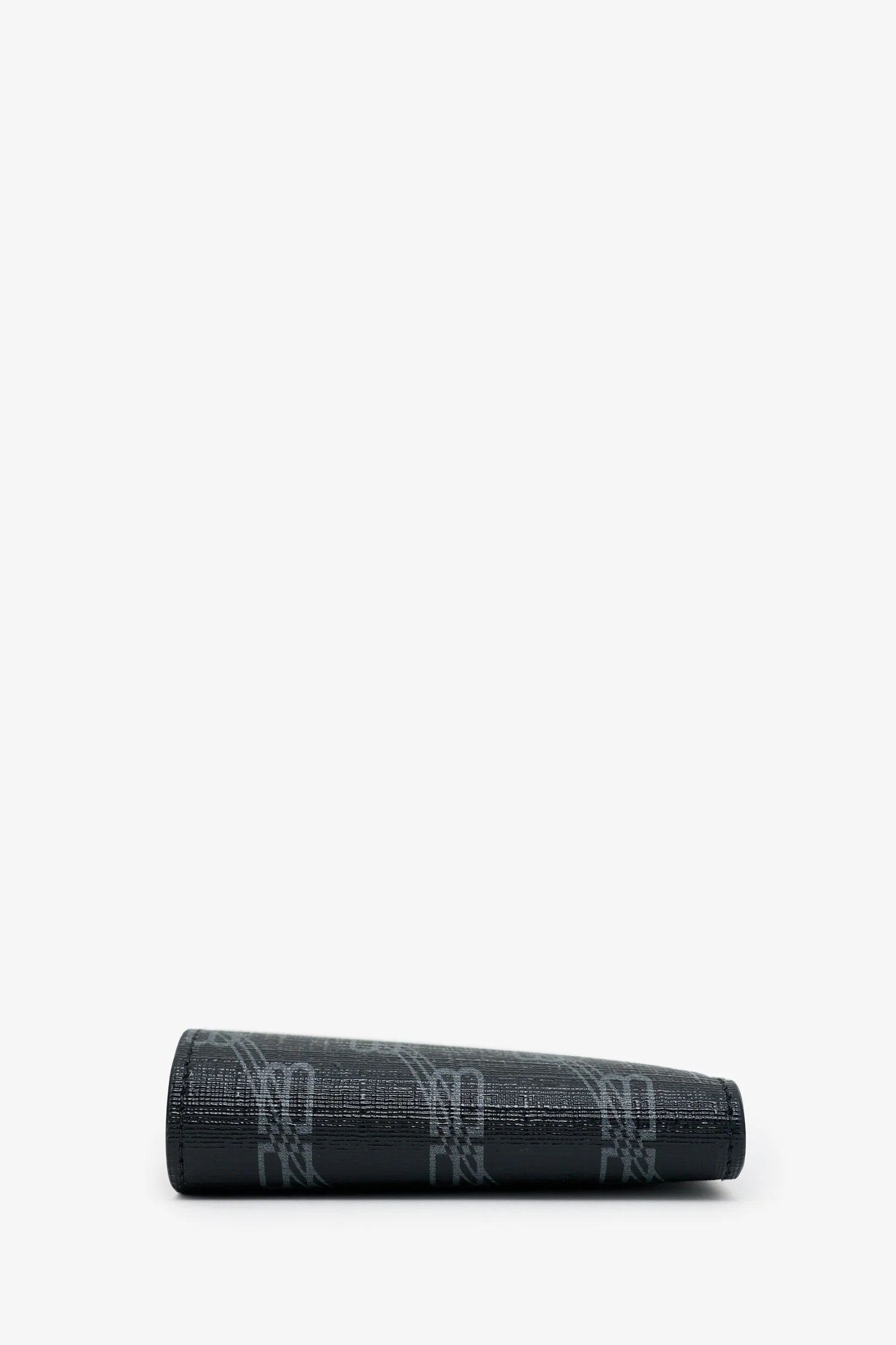 Balenciaga Black Logo-Print Cross Billfold Wallet - Image 5