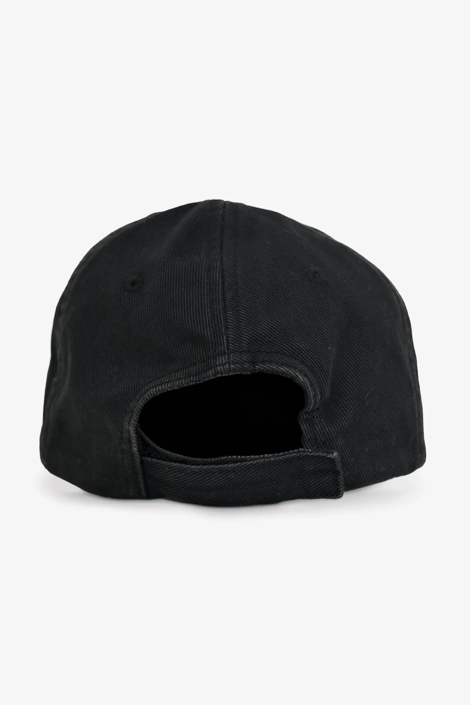 Balenciaga Black/Rainbow Logo Baseball Cap Size L - Image 4