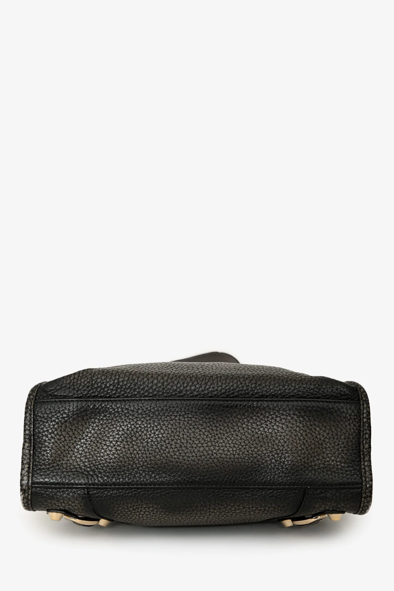Balenciaga Brown Aged Leather Le City Mini Bag With Strap - Image 5