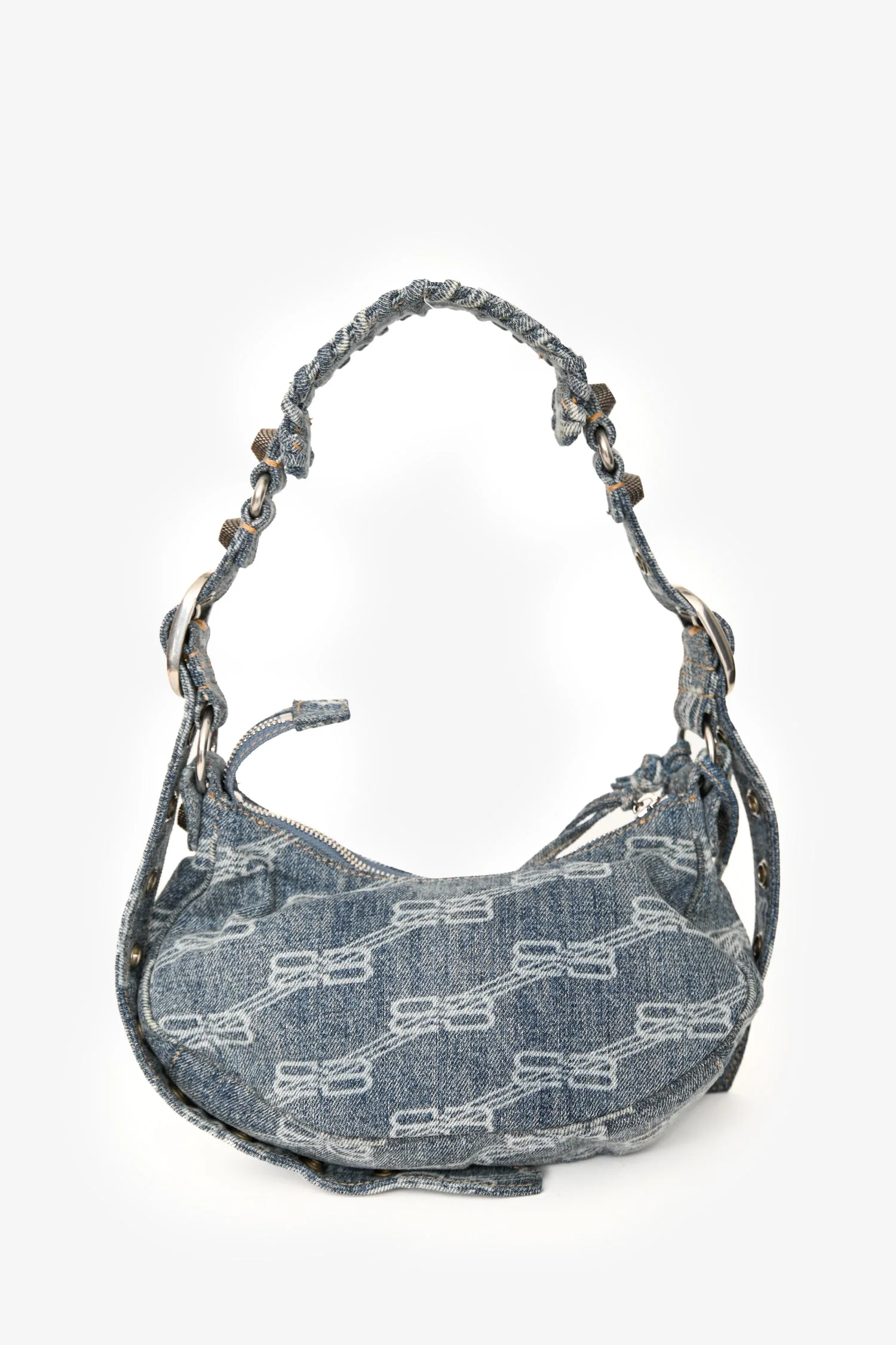 Balenciaga Light Denim 'Le Cagole' Extra Small Shoulder Bag - Image 3