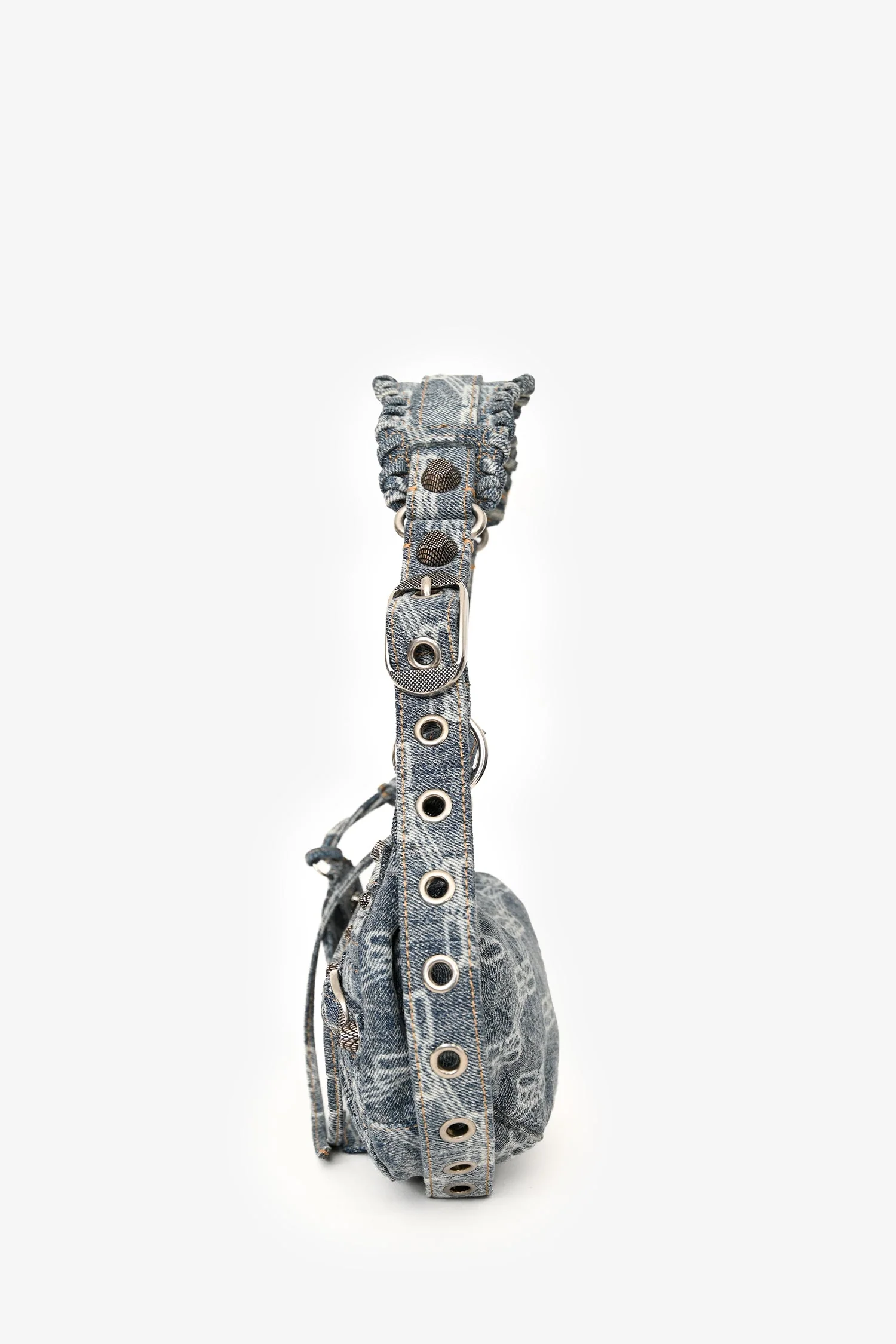 Balenciaga Light Denim 'Le Cagole' Extra Small Shoulder Bag - Image 4