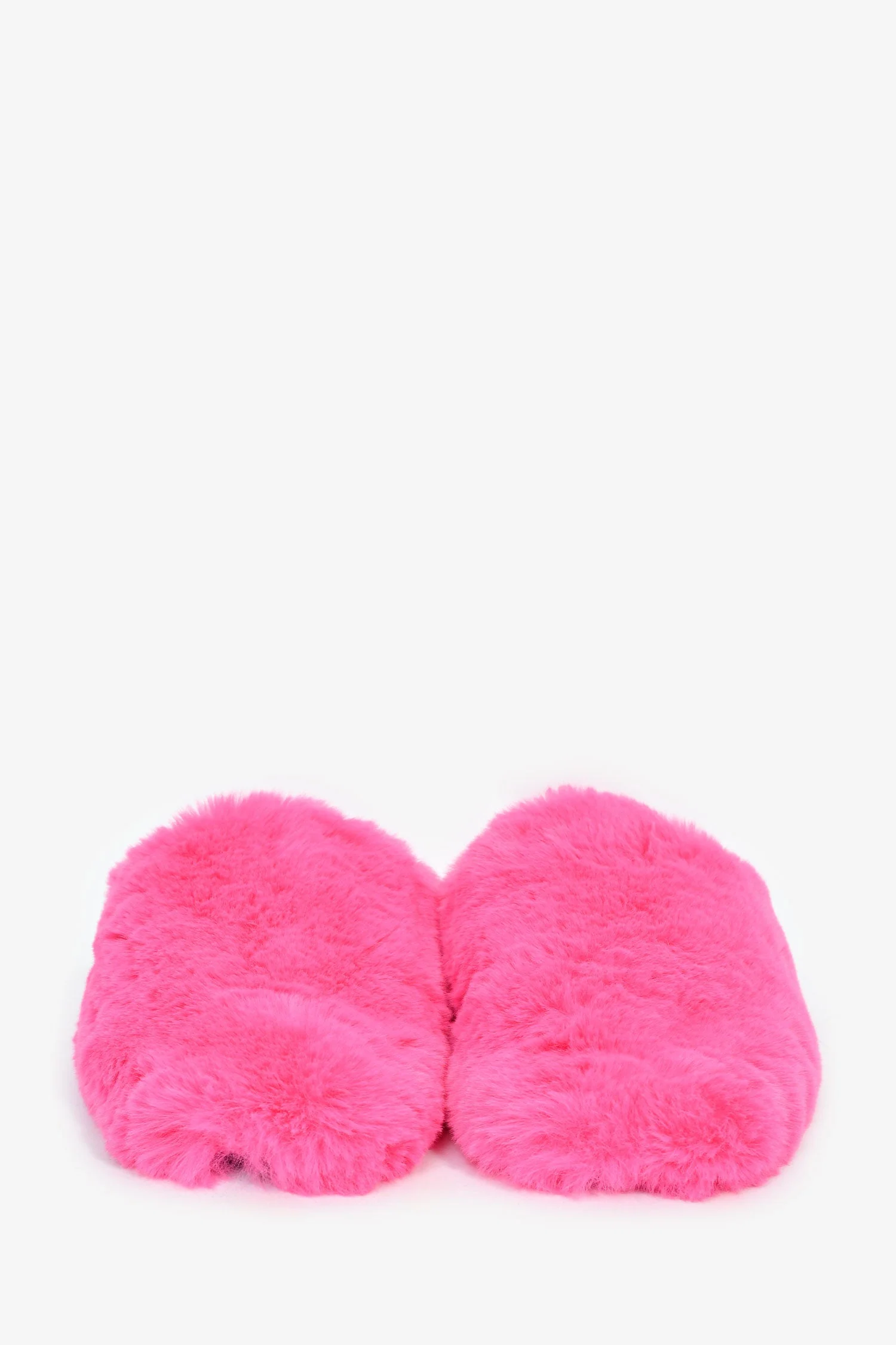 Balenciaga Pink Faux Fur Teddy Mules Size 40 Mens - Image 3