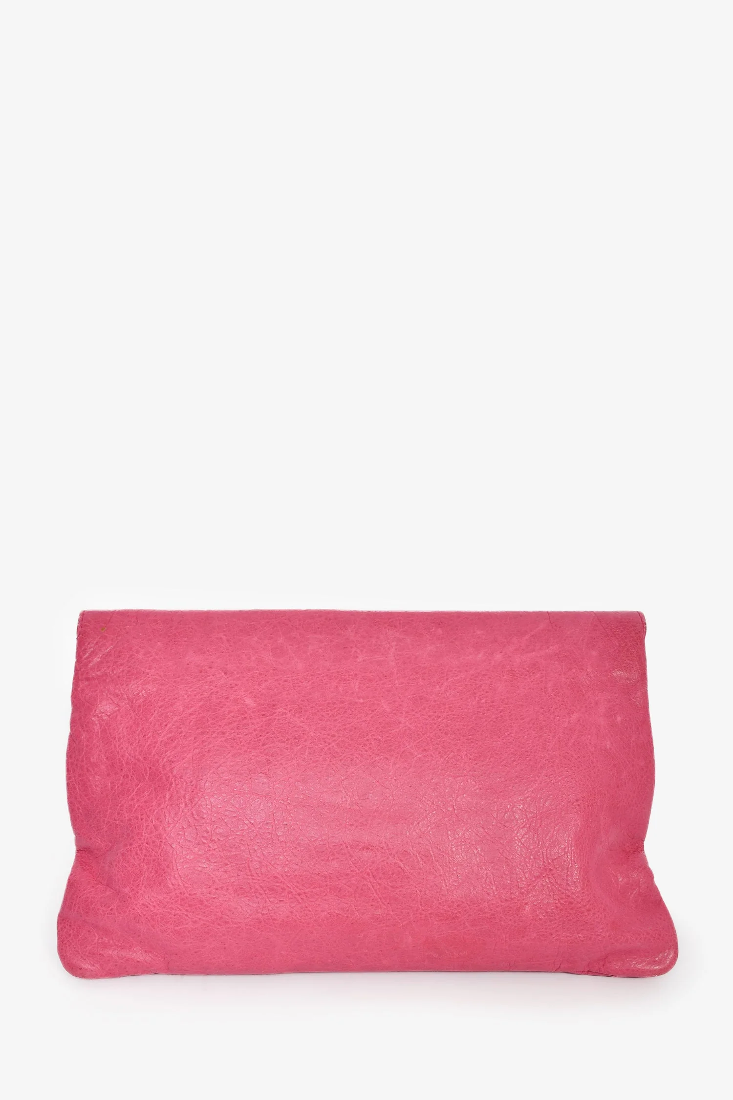 Balenciaga Pink Leather City Bag Fold Clutch - Image 2