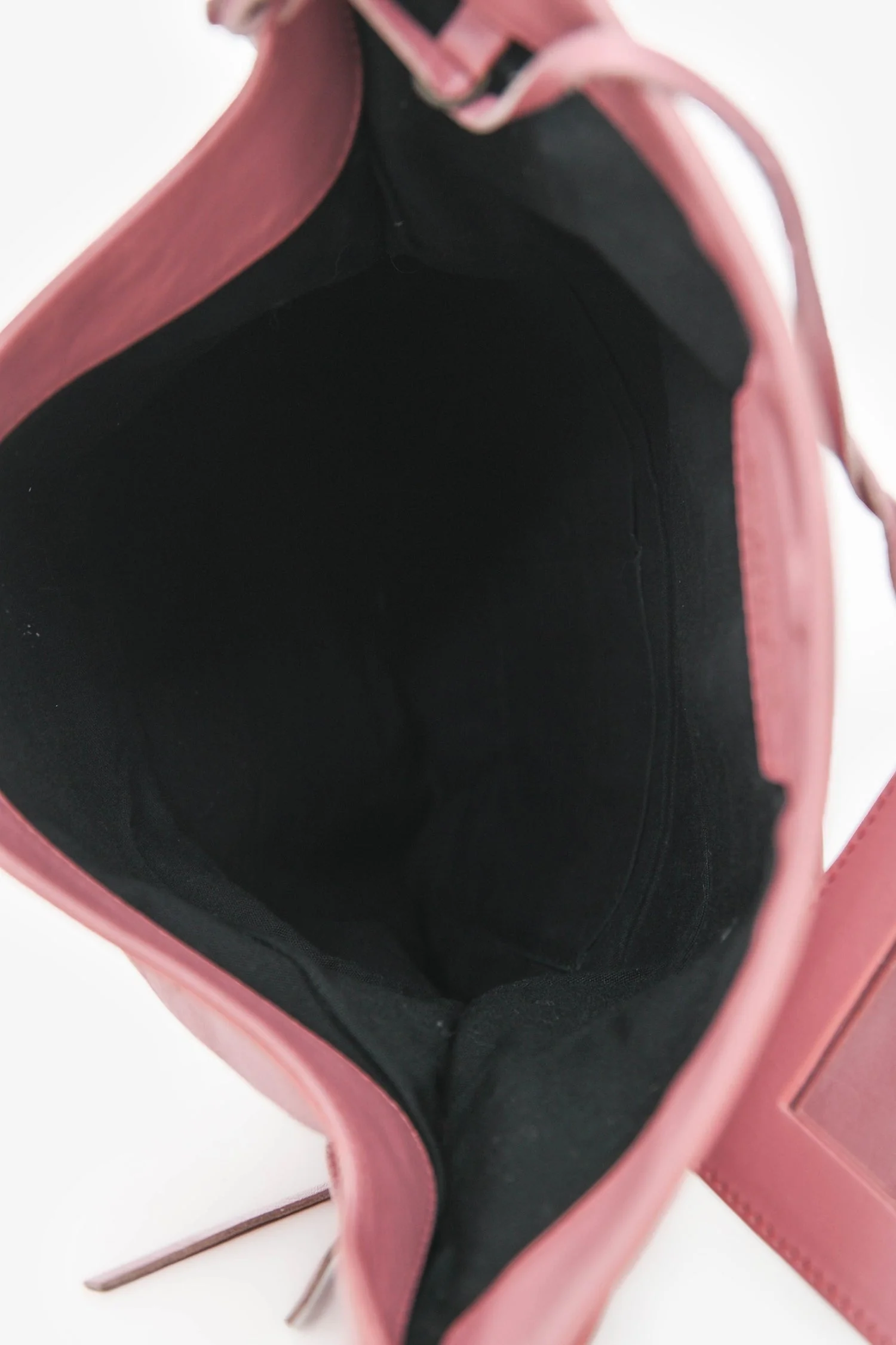 Balenciaga Pink Leather Envelope Clutch - Image 6