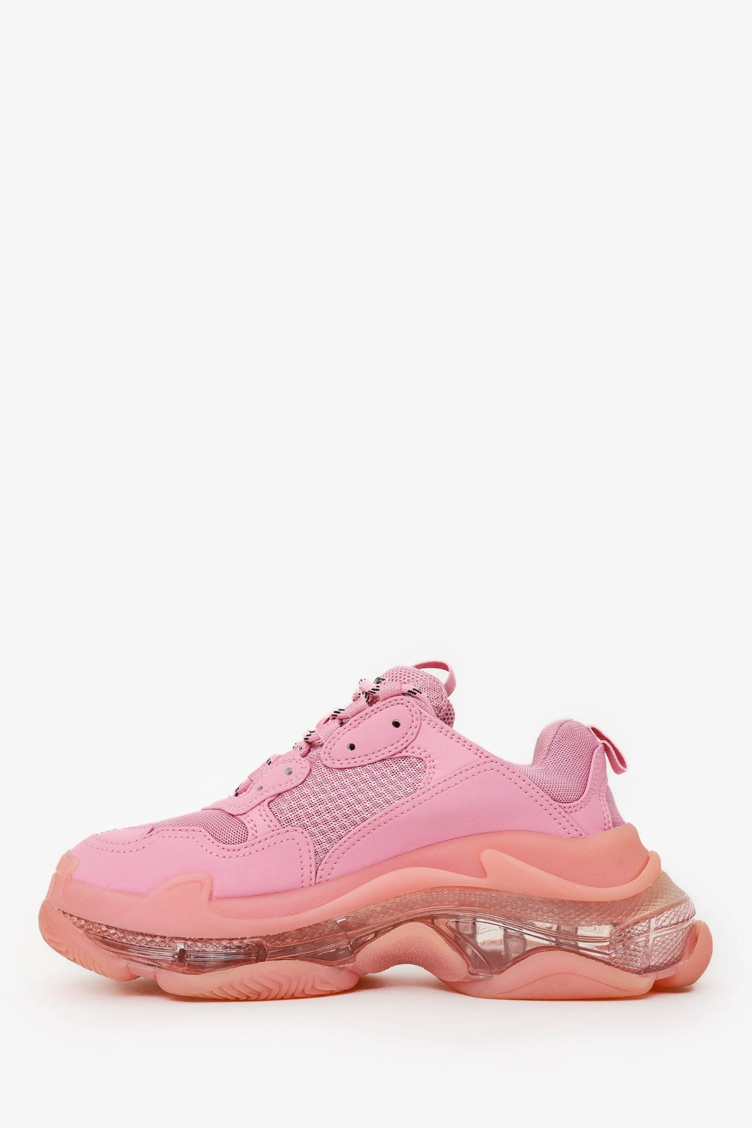 Balenciaga Pink Triple S Sneaker Size 8 - Image 4