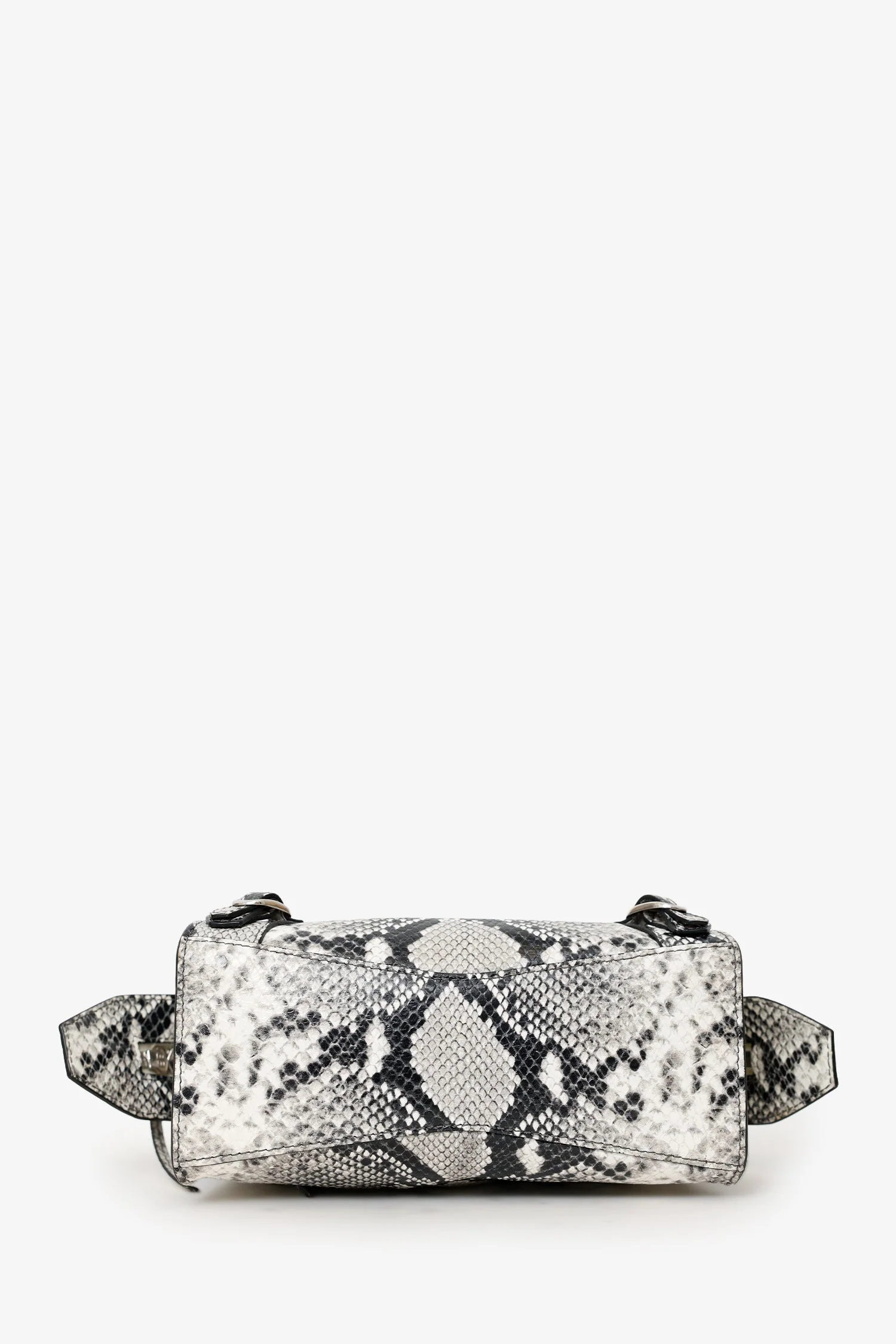 Balenciaga Python Embossed Leather Neo Classic Mini City Bag - Image 5