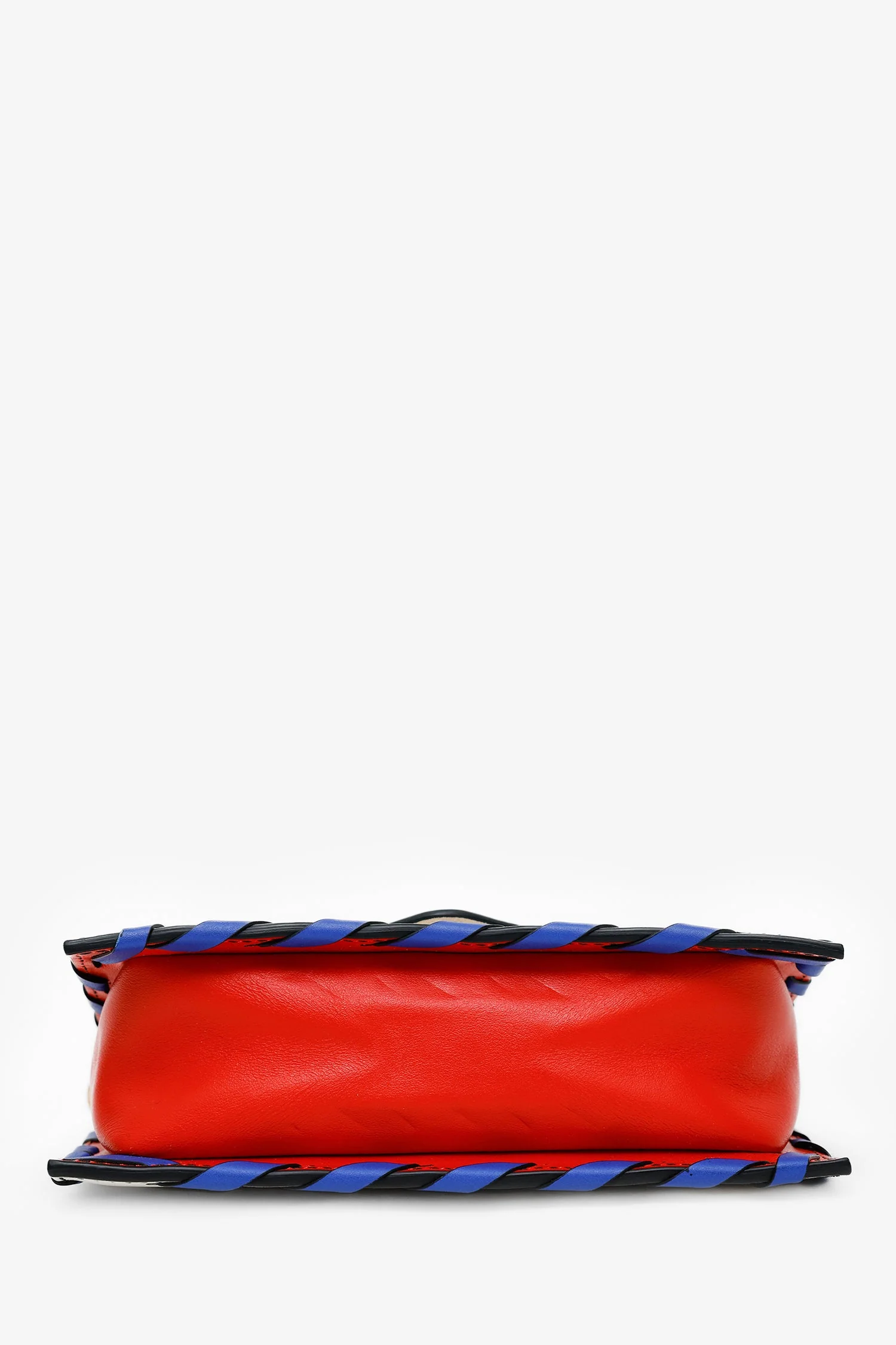 Balmain White Leather B Envelope Bag - Image 5