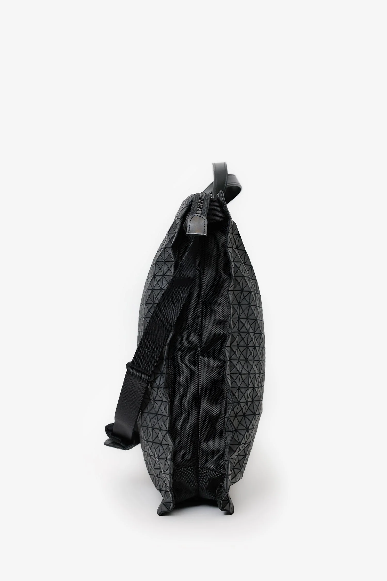 Bao Bao Issey Miyake Grey Geometric Medium Tote With Strap - Image 3