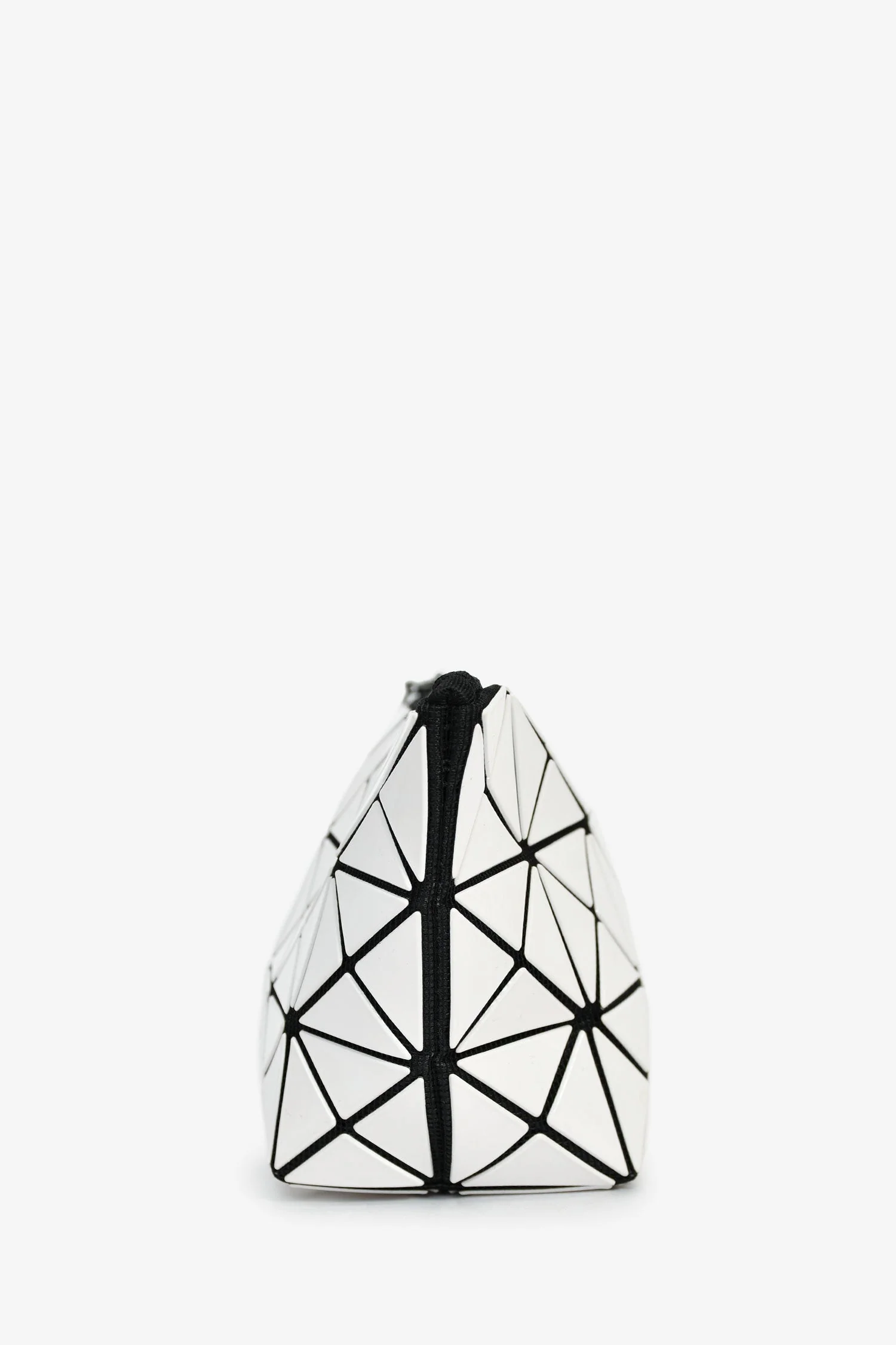 Bao Bao Issey Miyake White Geometric Pouch - Image 4