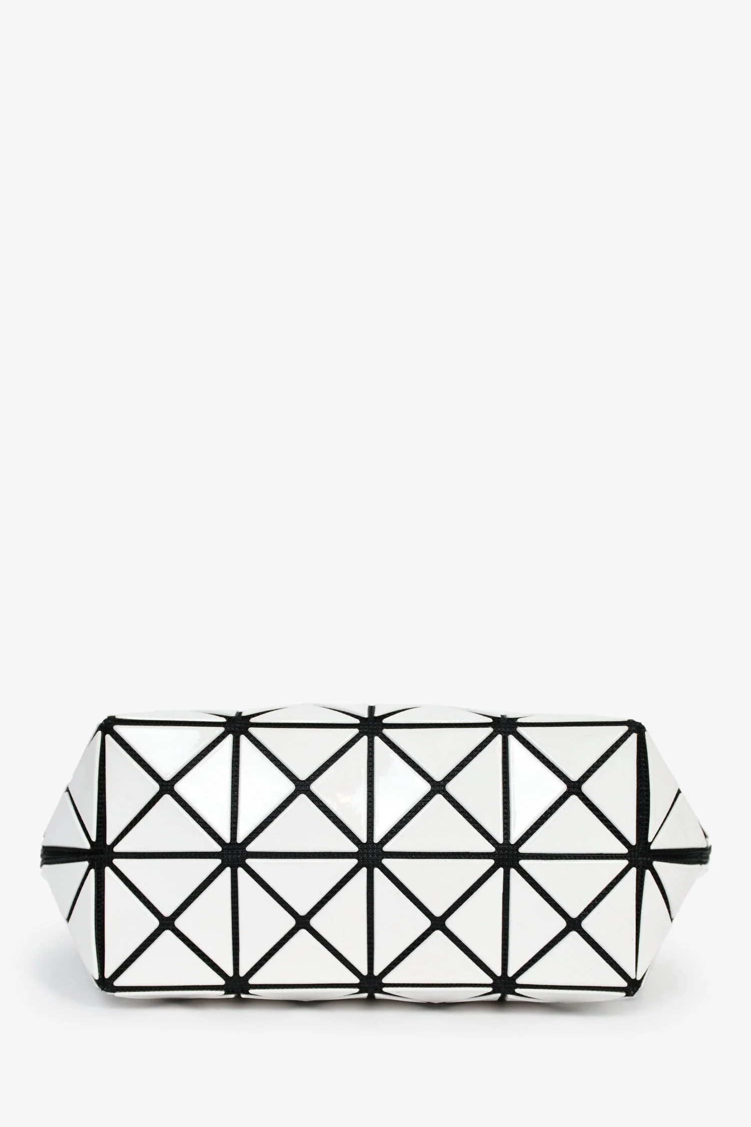 Bao Bao Issey Miyake White Geometric Pouch - Image 5
