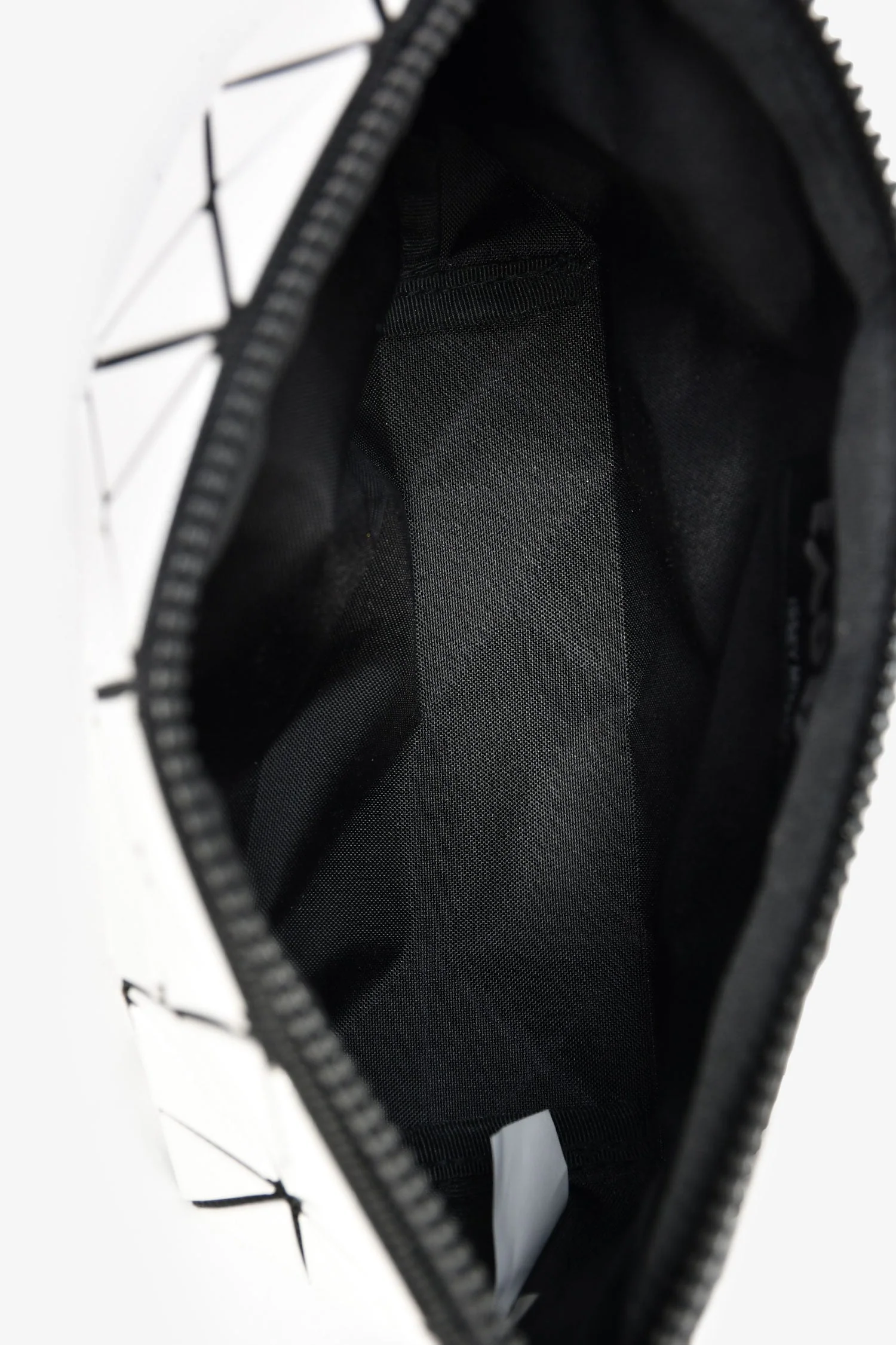 Bao Bao Issey Miyake White Geometric Pouch - Image 6