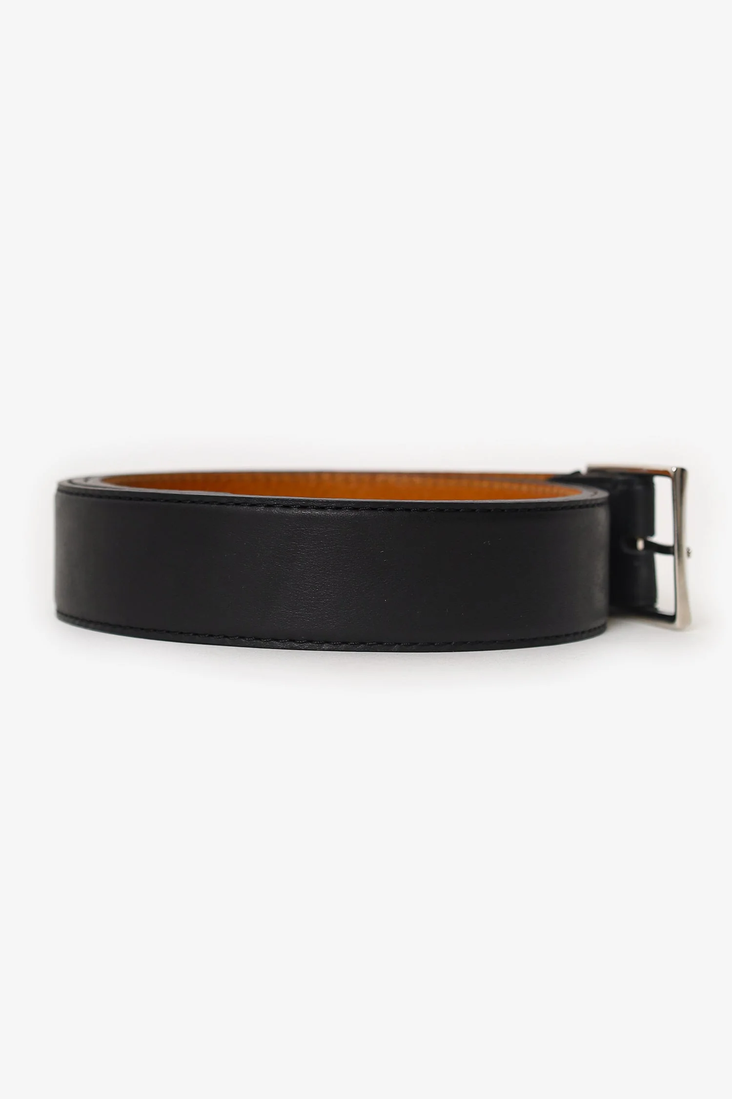 Berluti Black Leather Waist Belt Size 105 Mens - Image 4