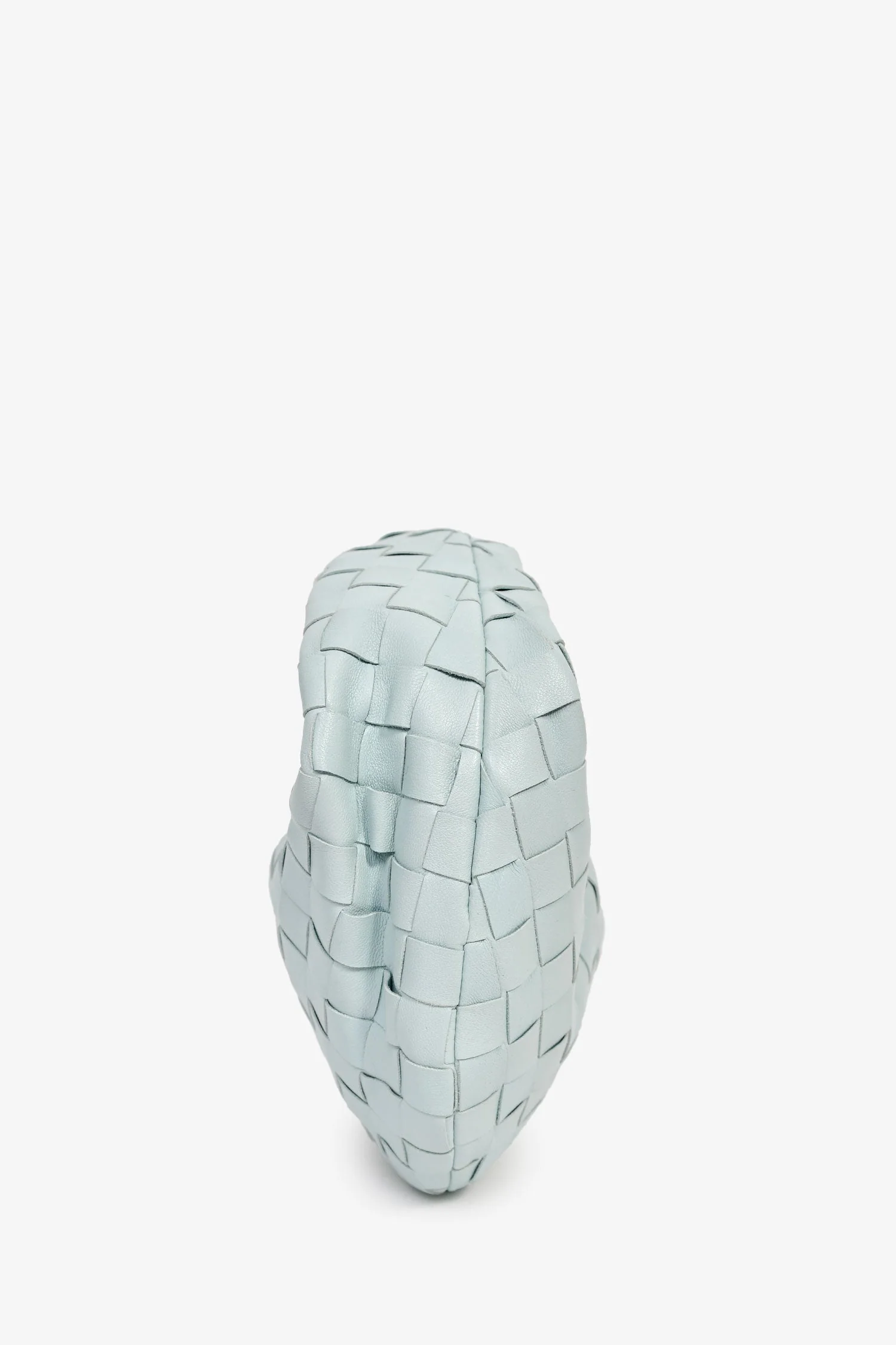 Bottega Veneta Baby Blue Intrecciato Leather Mini Jodie Bag - Image 4