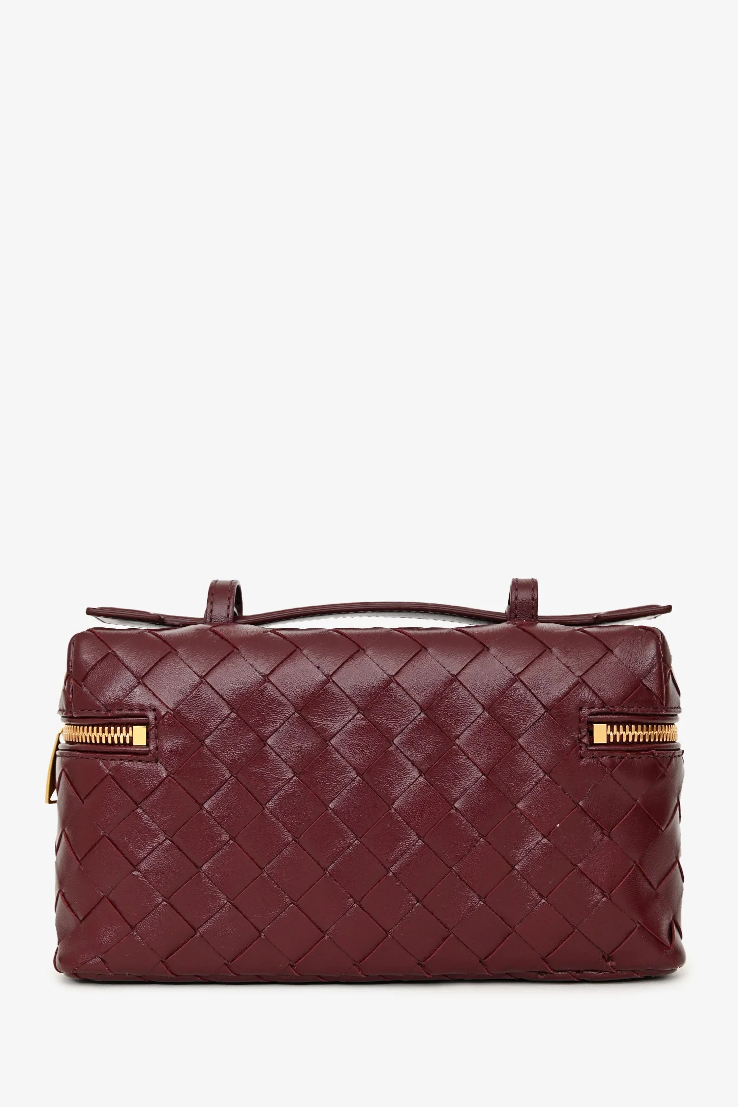Bottega Veneta Barolo Intrecciato Leather Bang Bang Vanity Case With Detachable Strap - Image 2
