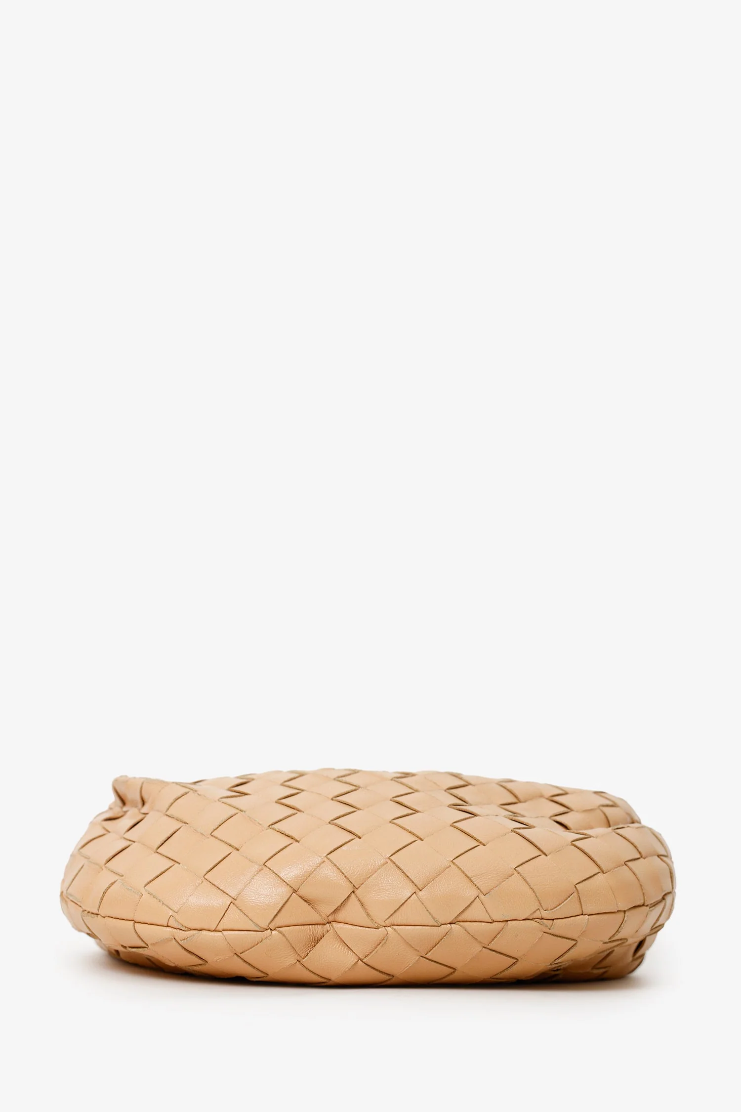 Bottega Veneta Beige Intrecciato Lambskin Mini Jodie Bag - Image 5