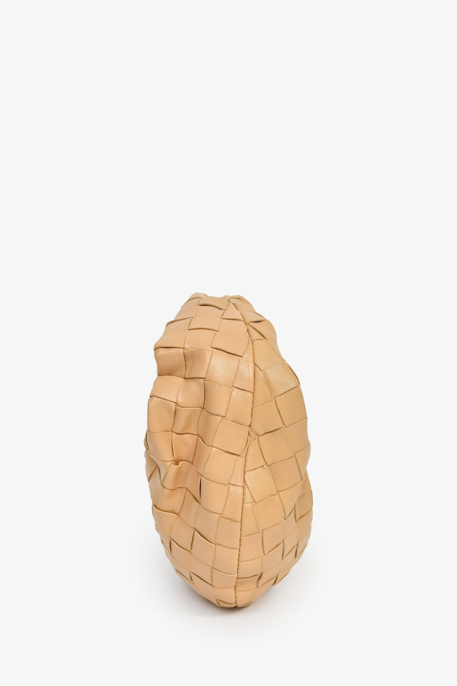 Bottega Veneta Beige Intrecciato Lambskin Mini Jodie Bag - Image 4