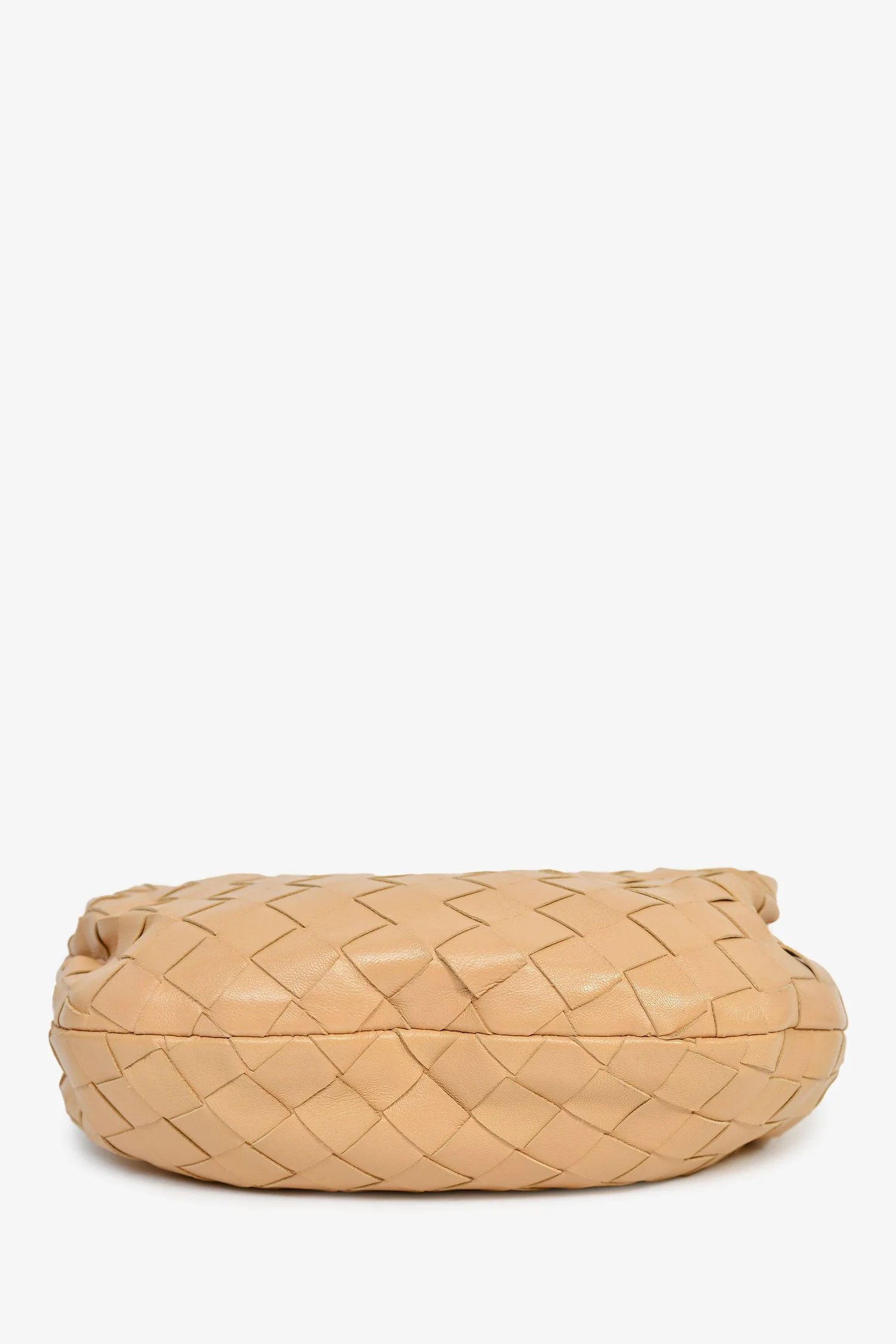 Bottega Veneta Beige Intrecciato Lambskin Mini Jodie Bag - Image 5