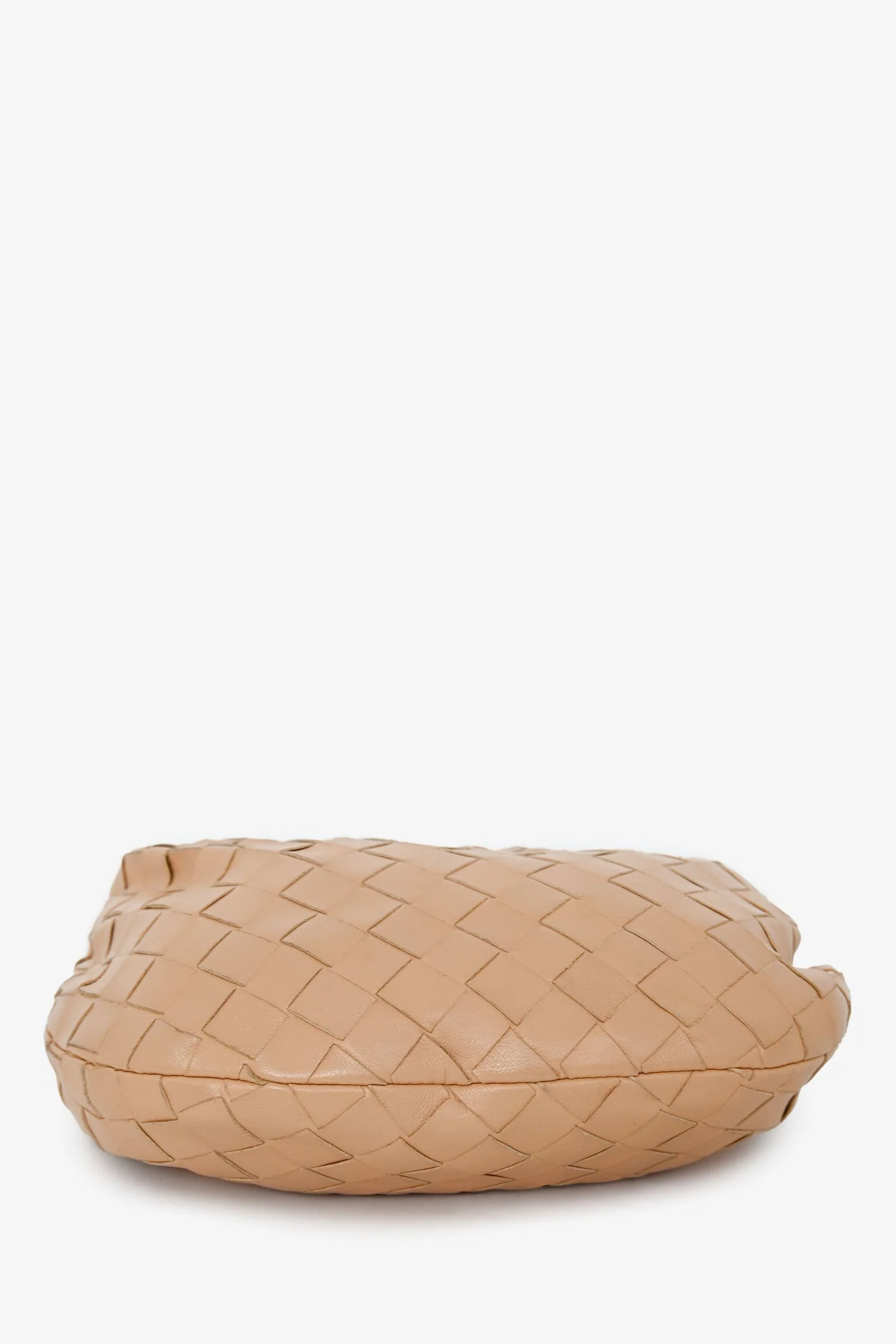 Bottega Veneta Beige Intrecciato Lambskin Mini Jodie Bag - Image 5