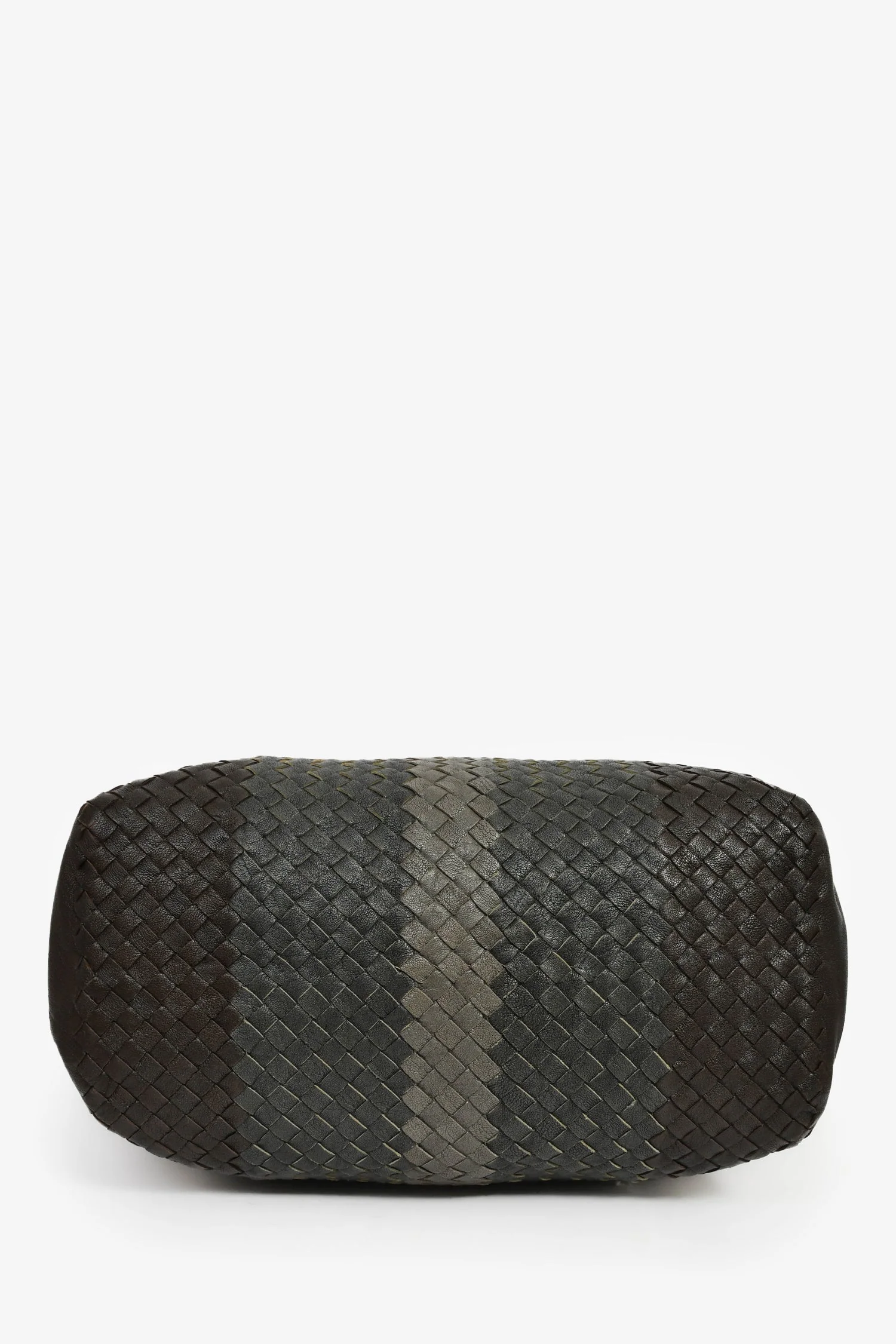 Bottega Veneta Black Intrecciato Leather Top Handle Tote Bag with Strap - Image 5