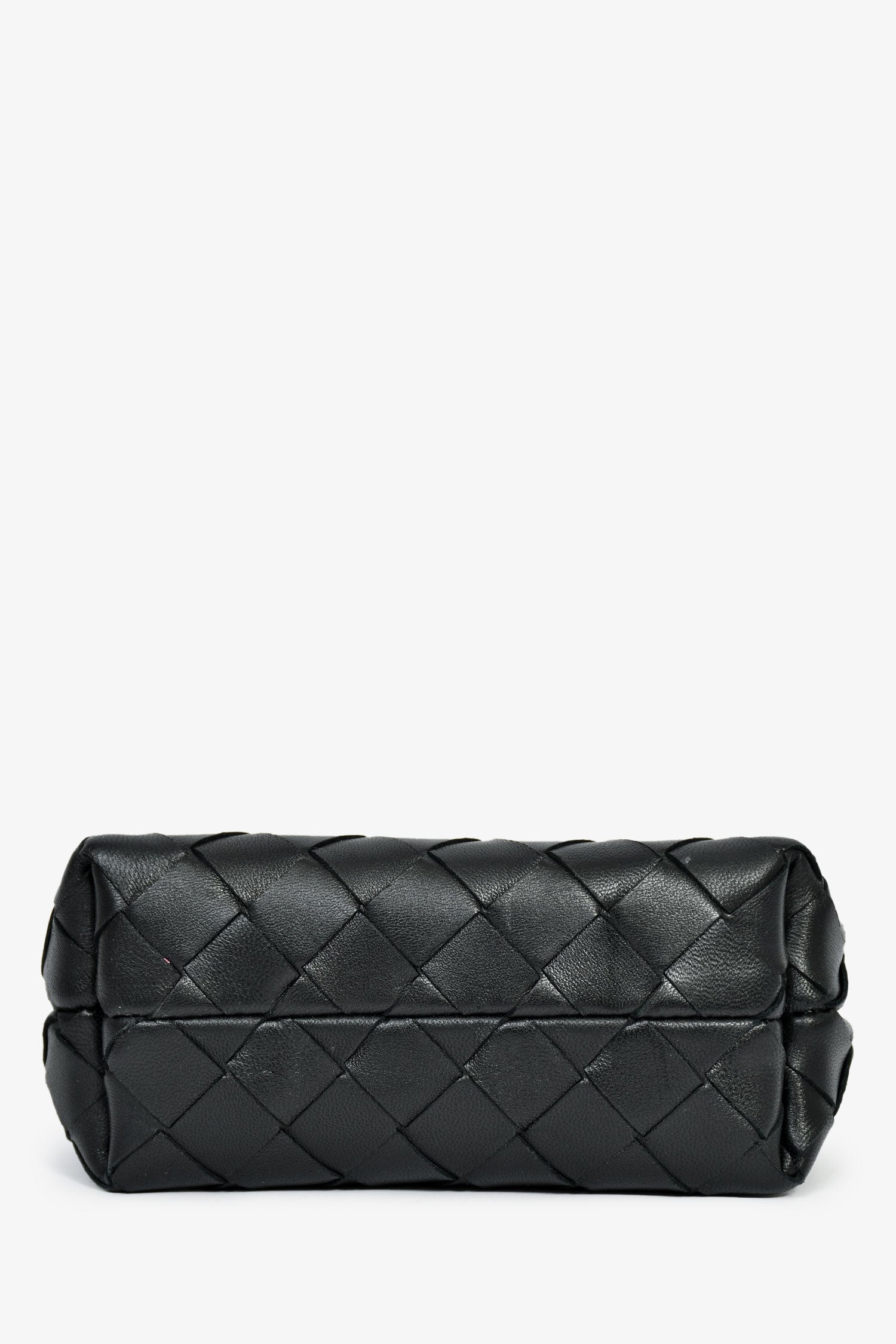 Bottega Veneta Black Leather 'Andiamo' Phone Pouch - Image 5