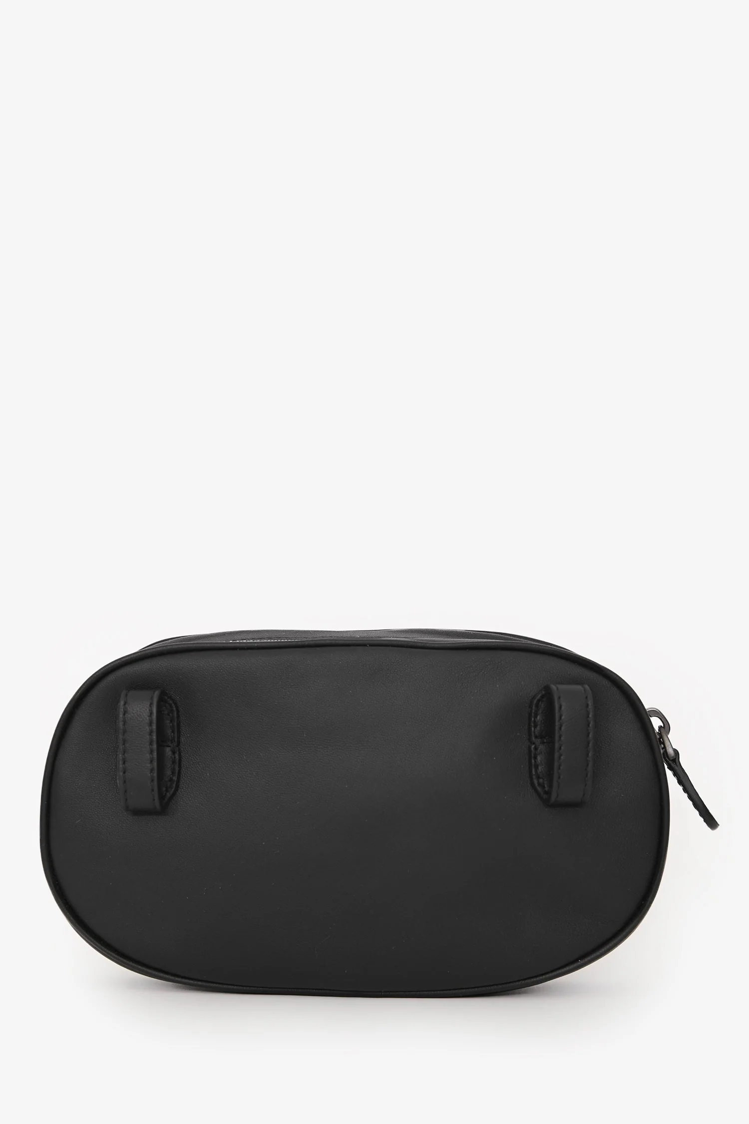 Bottega Veneta Black Leather Intrecciato Belt Bag - Image 2