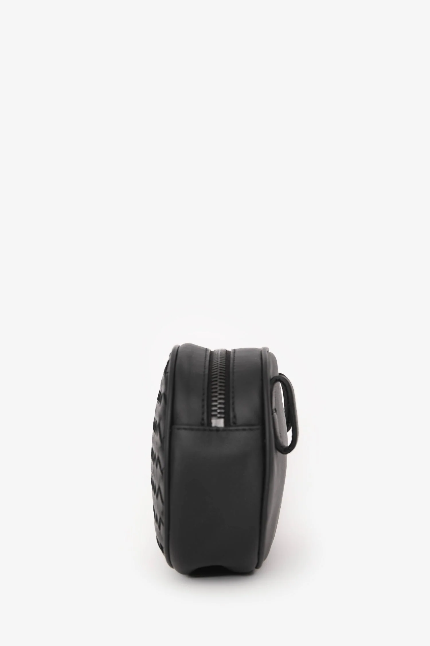 Bottega Veneta Black Leather Intrecciato Belt Bag - Image 4