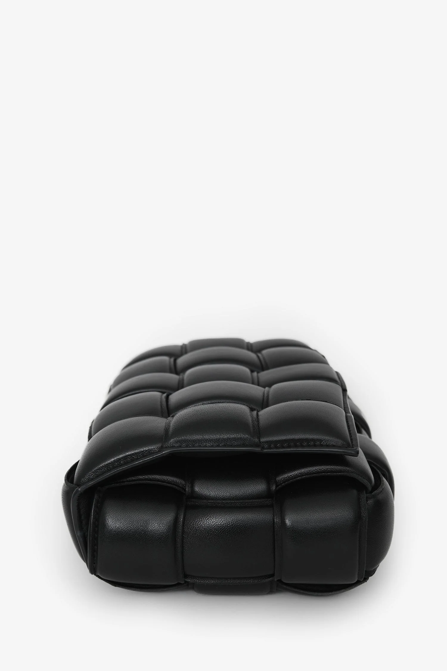 Bottega Veneta Black Leather Intrecciato Padded Cassette Crossbody - Image 3