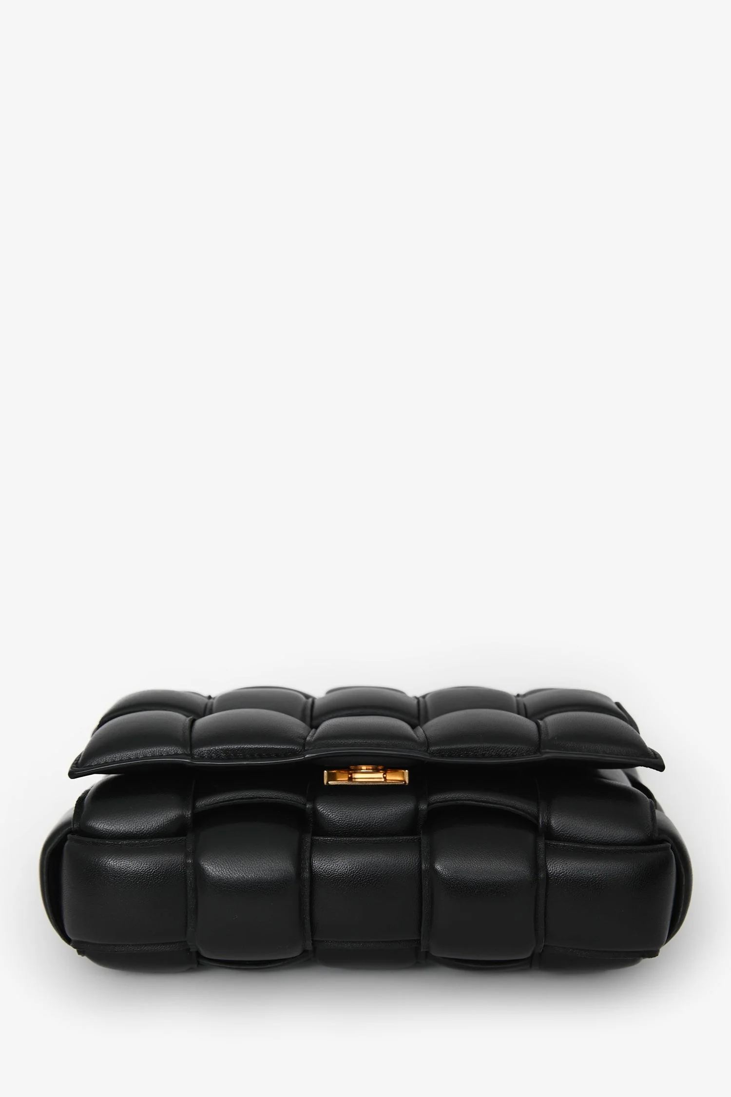 Bottega Veneta Black Leather Intrecciato Padded Cassette Crossbody - Image 5