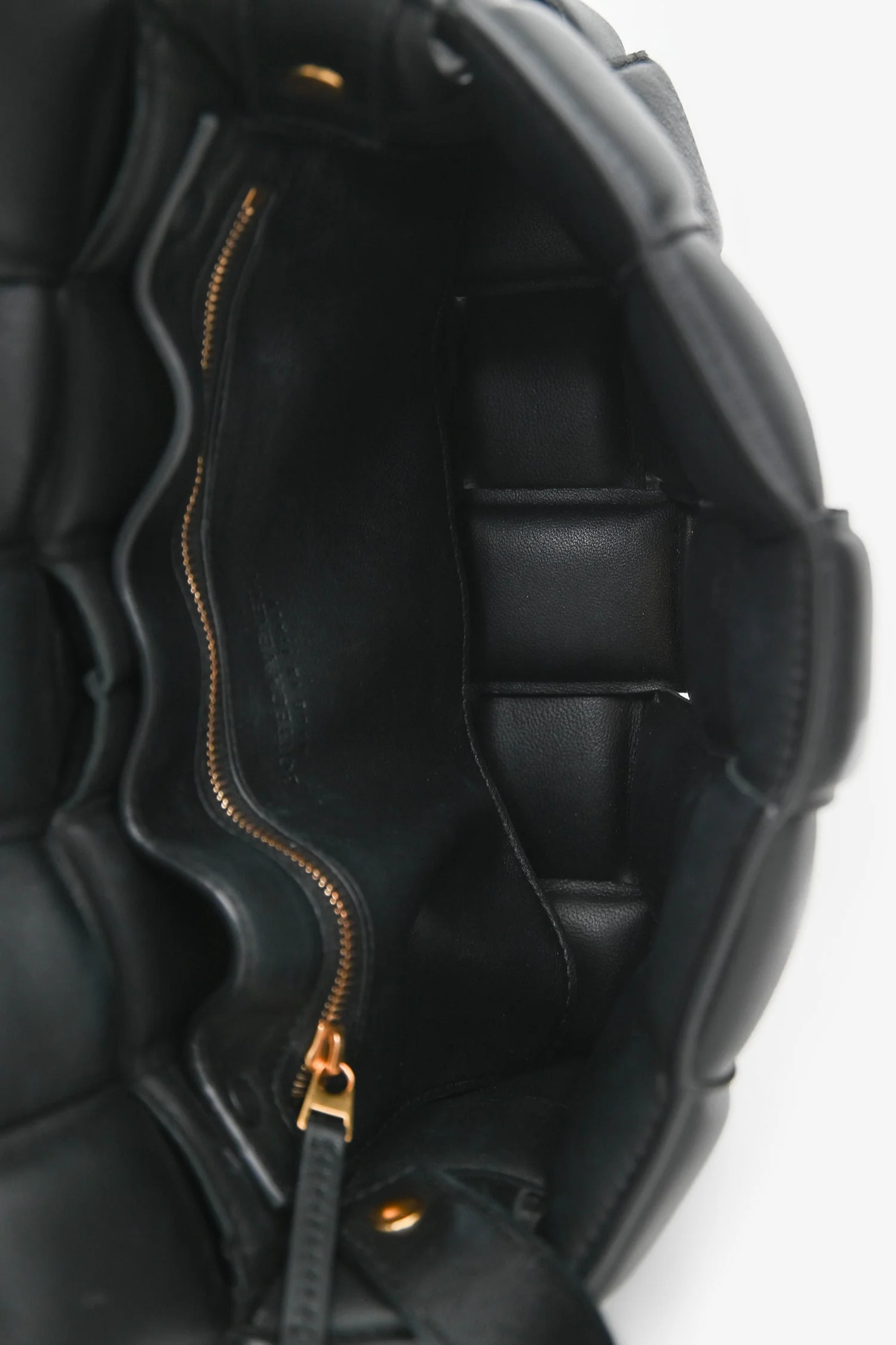 Bottega Veneta Black Leather Intrecciato Padded Cassette Crossbody - Image 6