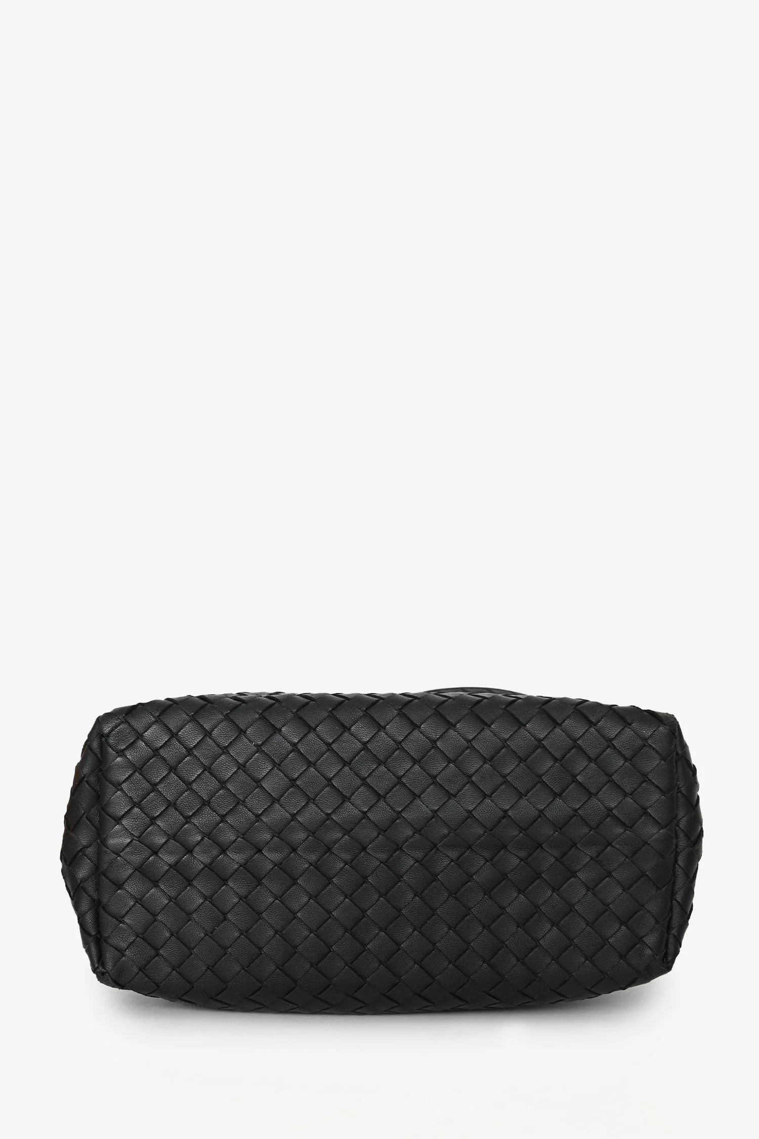 Bottega Veneta Black Leather Intrecciato Small 'Garda' Tote - Image 5