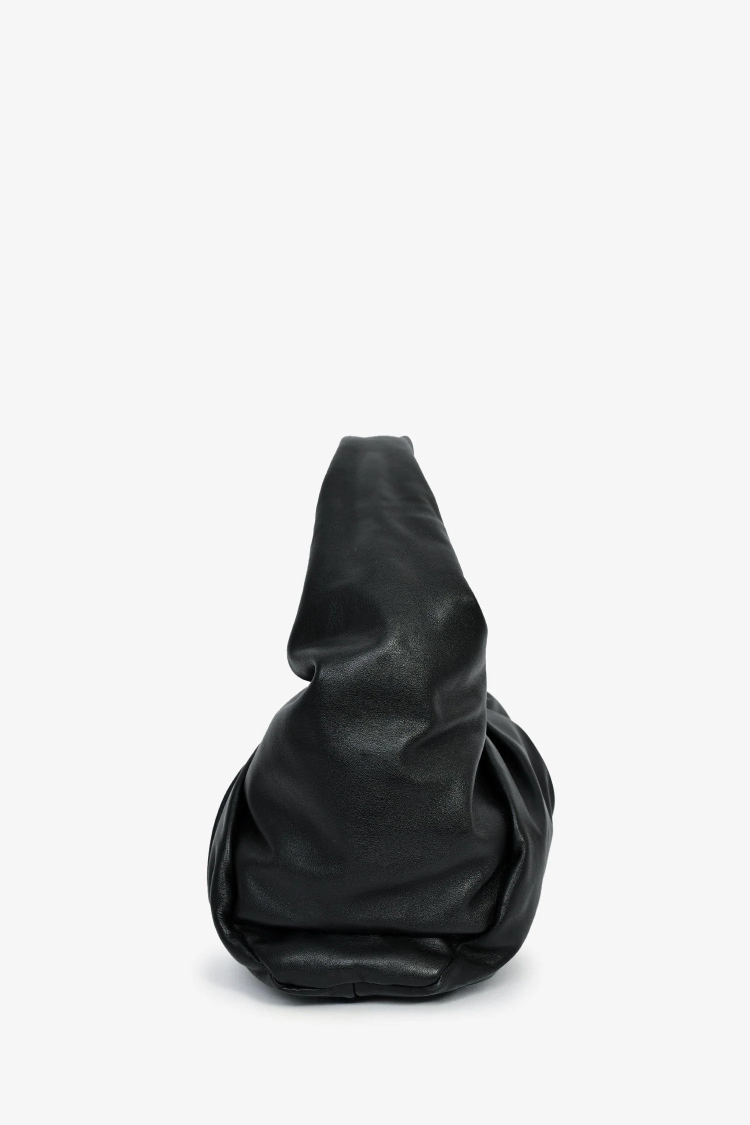 Bottega Veneta Black Leather Shoulder Pouch - Image 3