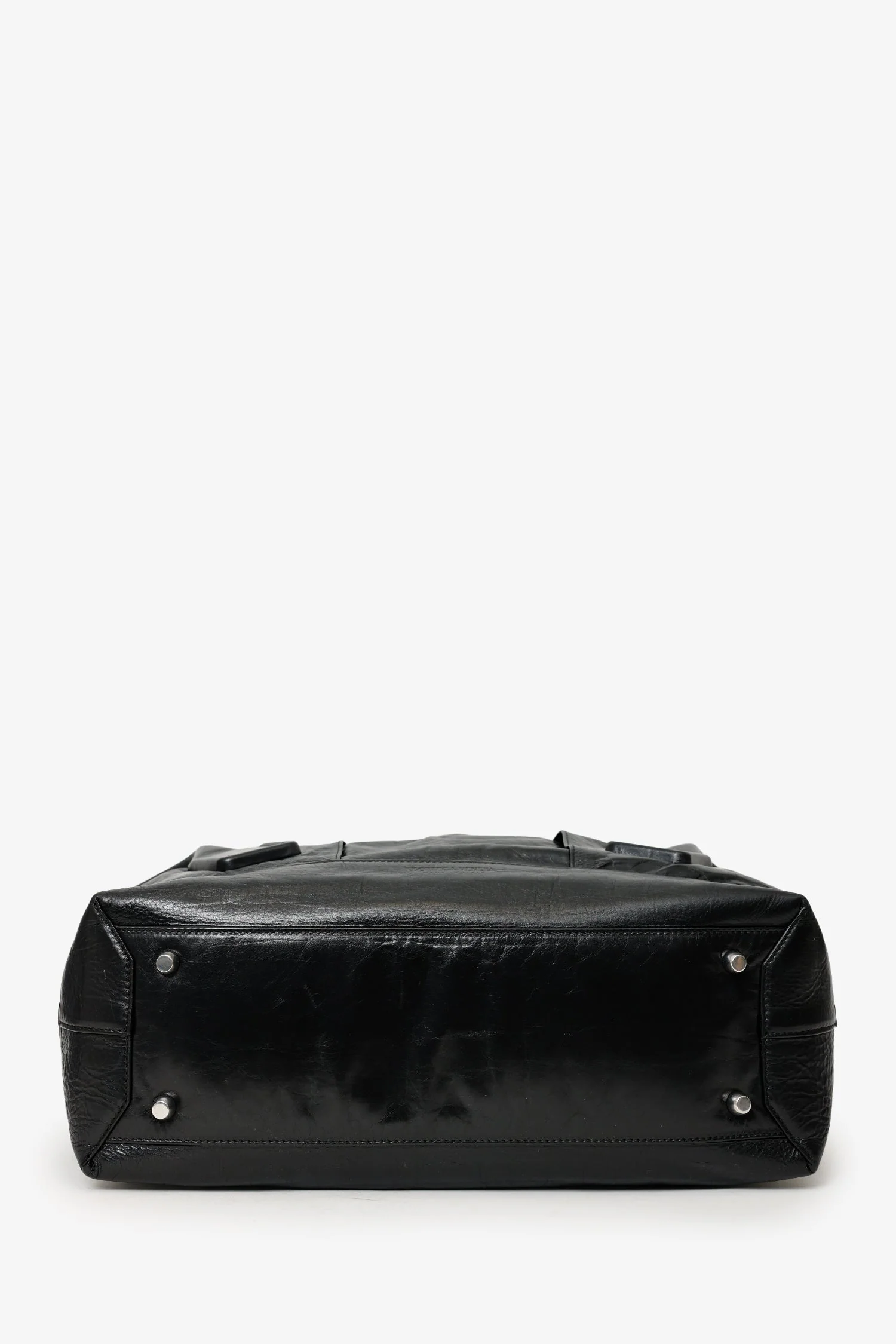 Bottega Veneta Black Maxi Intrecciato Leather Large Arco Slouch Bag - Image 5