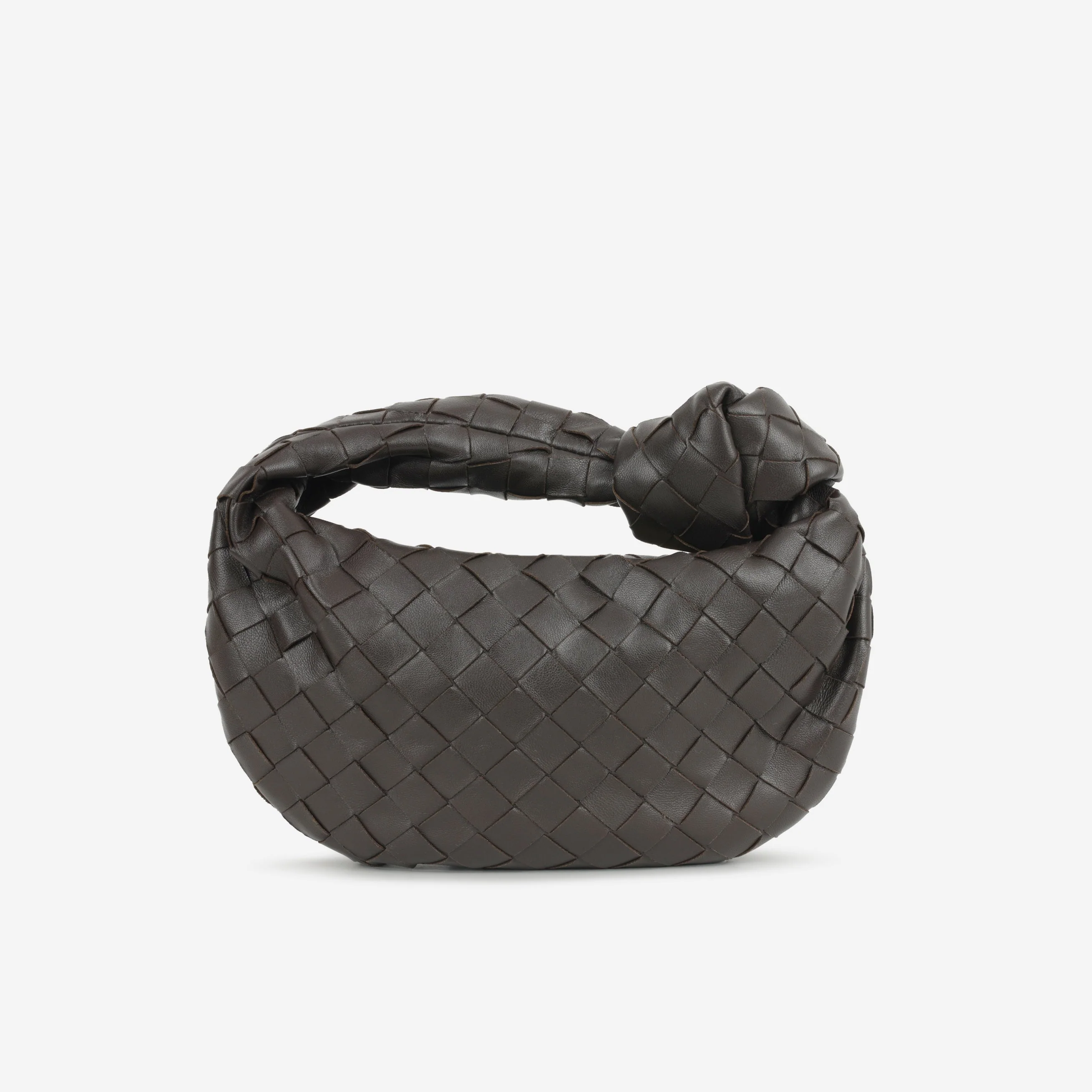 Bottega Veneta Bottega Mini Jodie Shoulder Bag - Fondant Intrecciato | Gold Hardware - Image 2