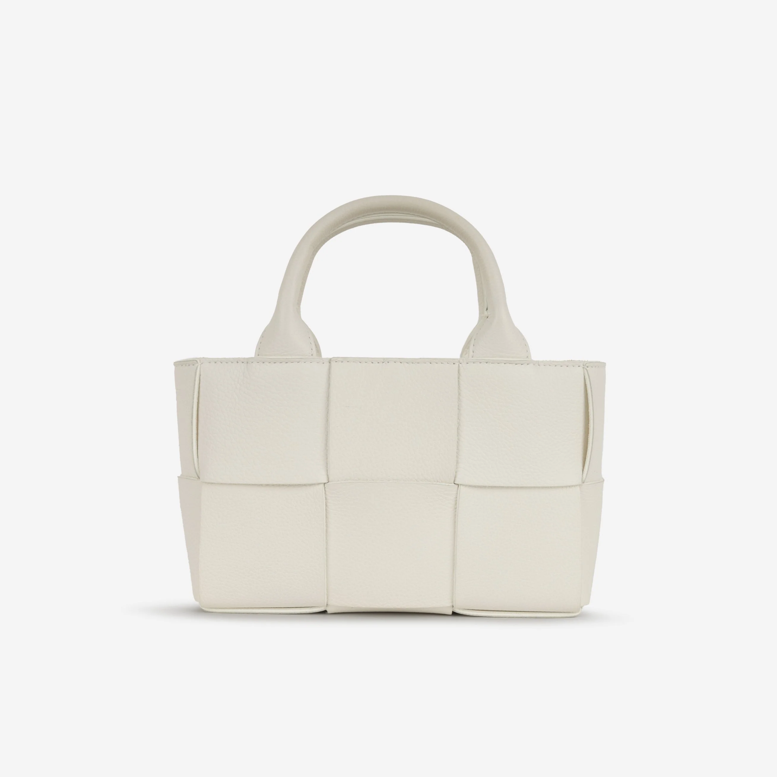 Bottega Veneta Candy Arco Tote - White Intrecciato | Gold Hardware - Image 2