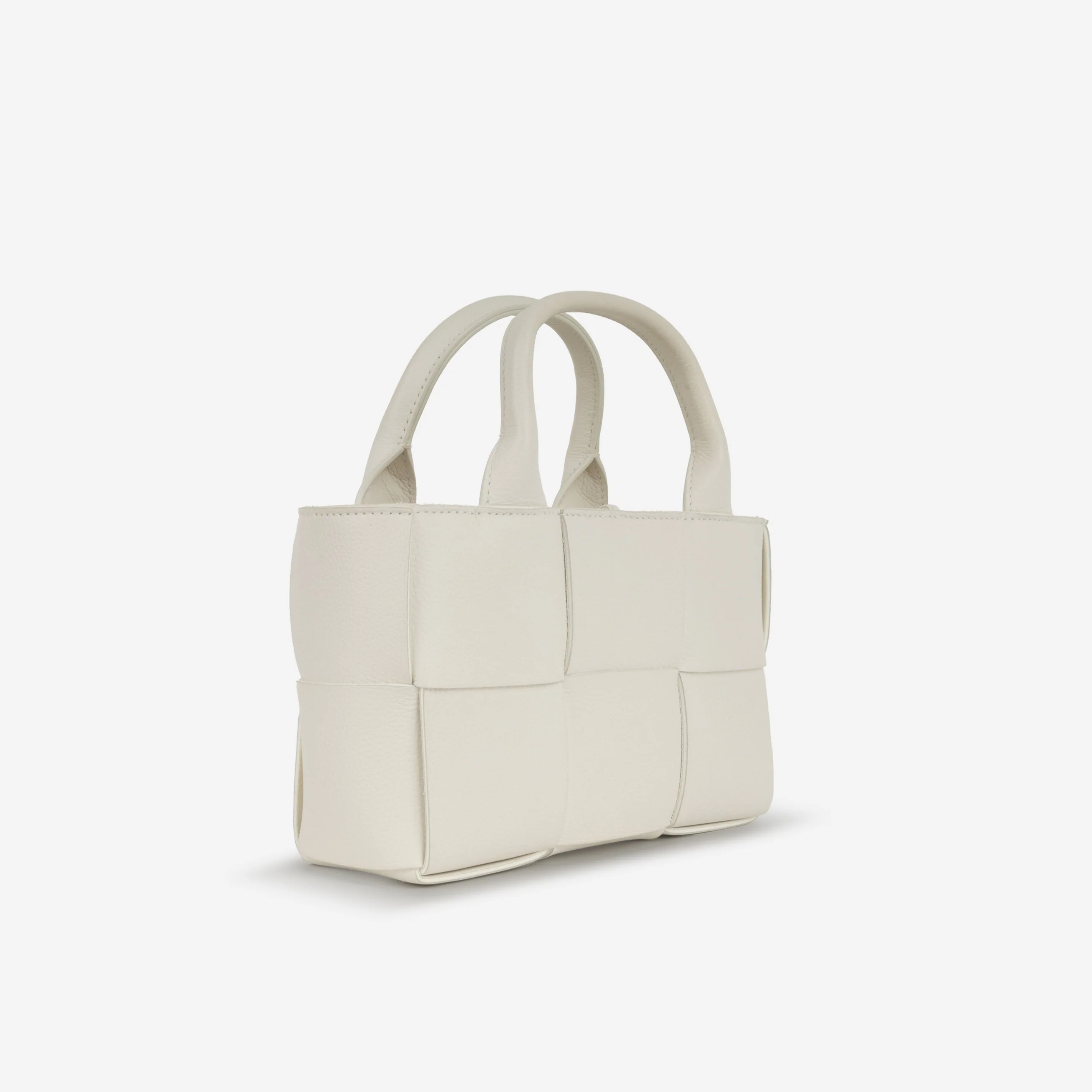 Bottega Veneta Candy Arco Tote - White Intrecciato | Gold Hardware - Image 3